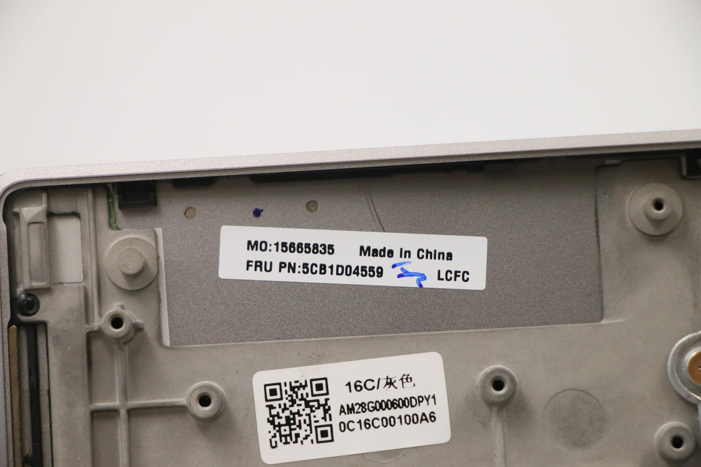 Lenovo Cover Upper Case Asm_Ukr L20Ym - 5CB1D04559