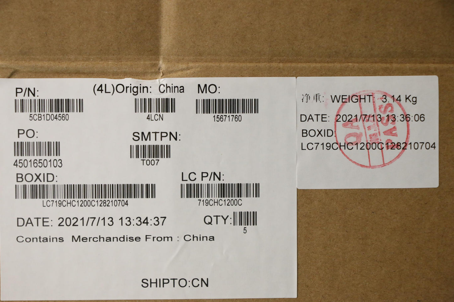 Lenovo Cover Upper Case Asm_Jpn L20Ym - 5CB1D04560