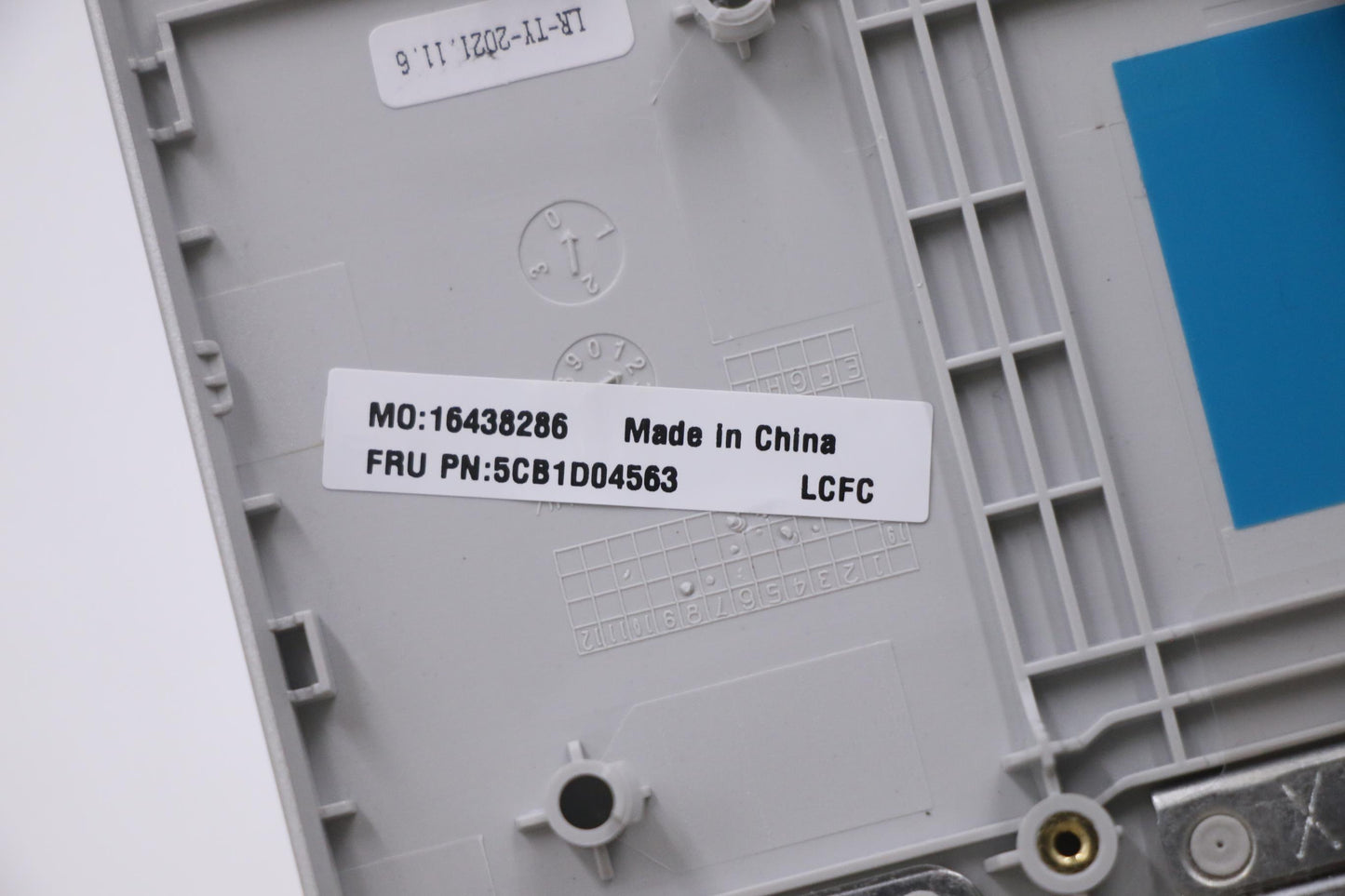 Lenovo Cover Upper Case Asm_Tur B 82C - 5CB1D04563
