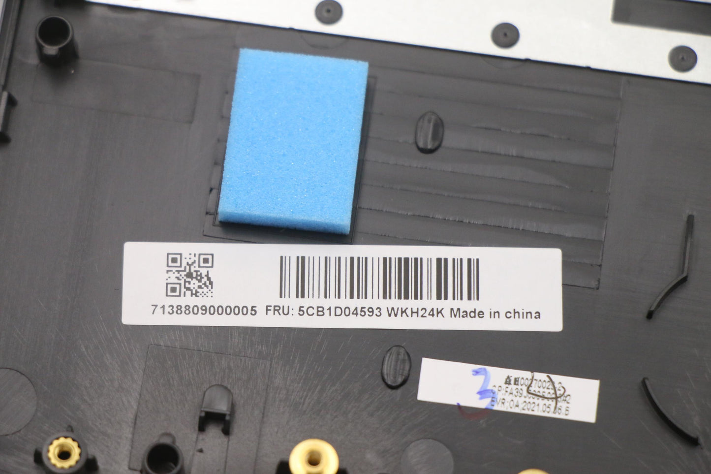 Lenovo Cover Upper Case Asm_Slv C 82K - 5CB1D04593