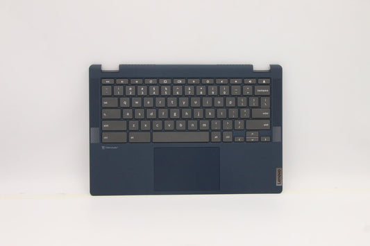 Lenovo USA English Keyboard with C-Cover, Abyss Blue, Non-Backlit, Non-Fingerprint - 5CB1D04877