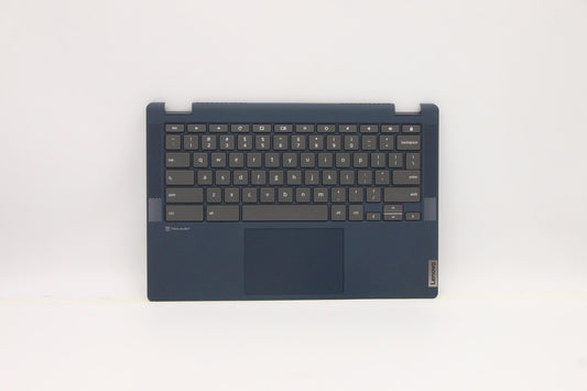 Lenovo C-Cover with Keyboard, USA English, Abyss Blue, Backlight, Non-Fingerprint - 5CB1D04909