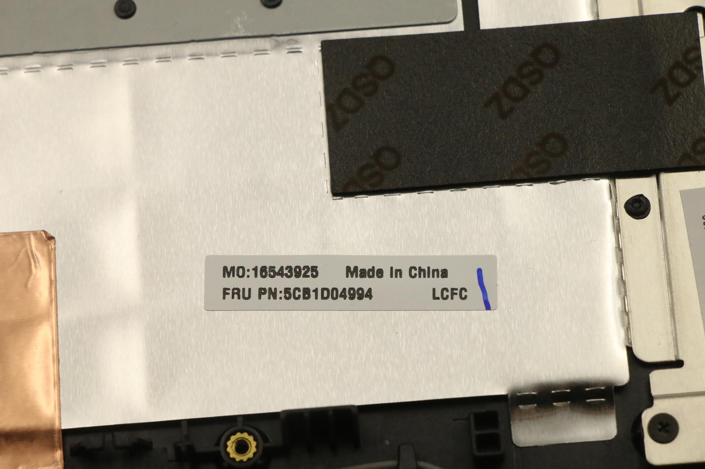 Lenovo Cover Upper Case Asm_Eng L82Jh - 5CB1D04994