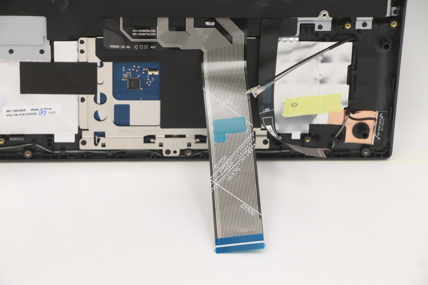 Lenovo C-Cover with Keyboard, USA English, Blue, RGB Backlight - 5CB1D05030