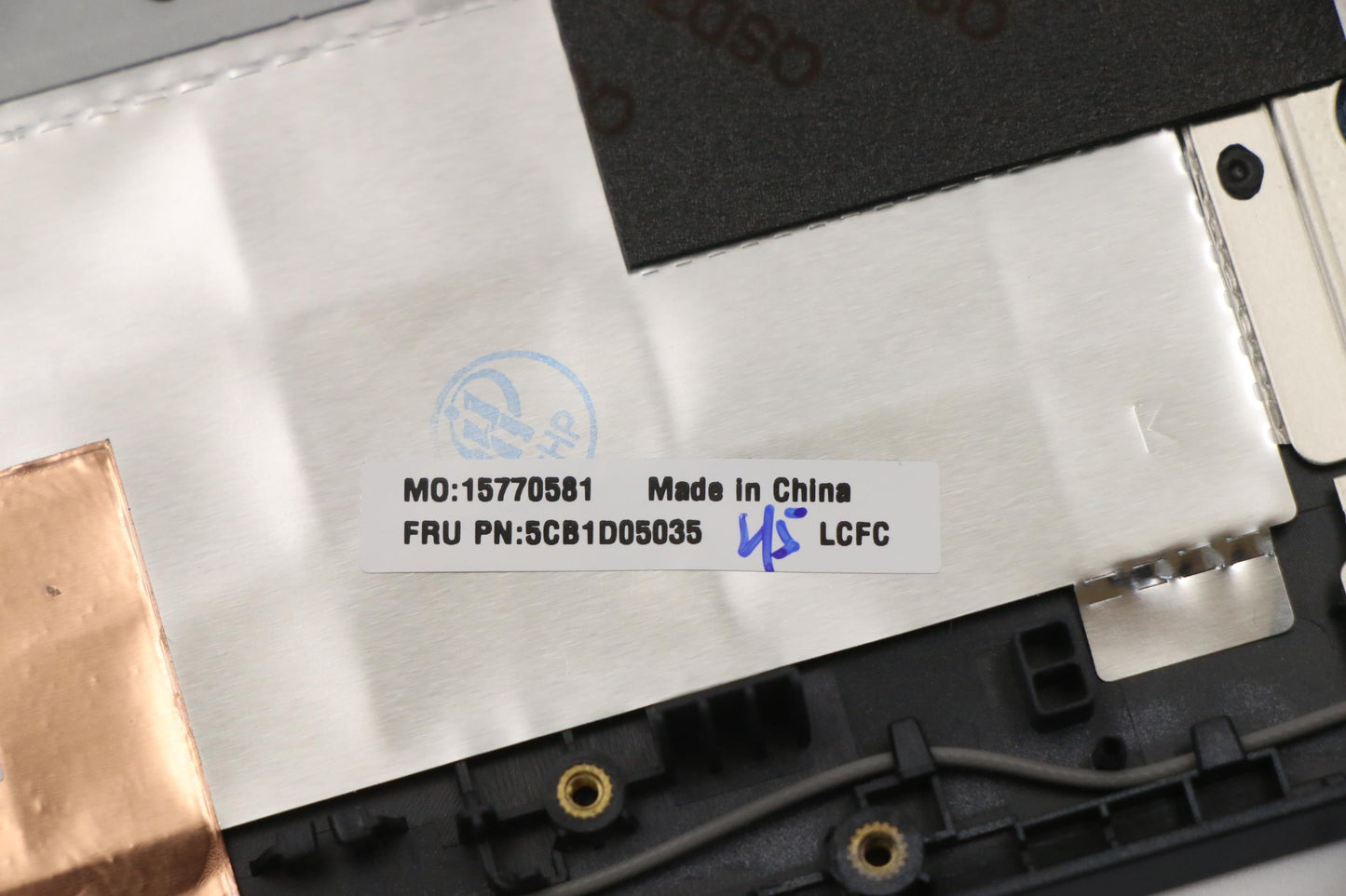 Lenovo Cover Upper Case Asm_Hbw L82Jh - 5CB1D05035
