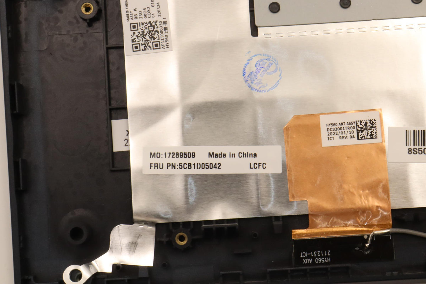 Lenovo Cover Upper Case Asm_La Spa L8 - 5CB1D05042