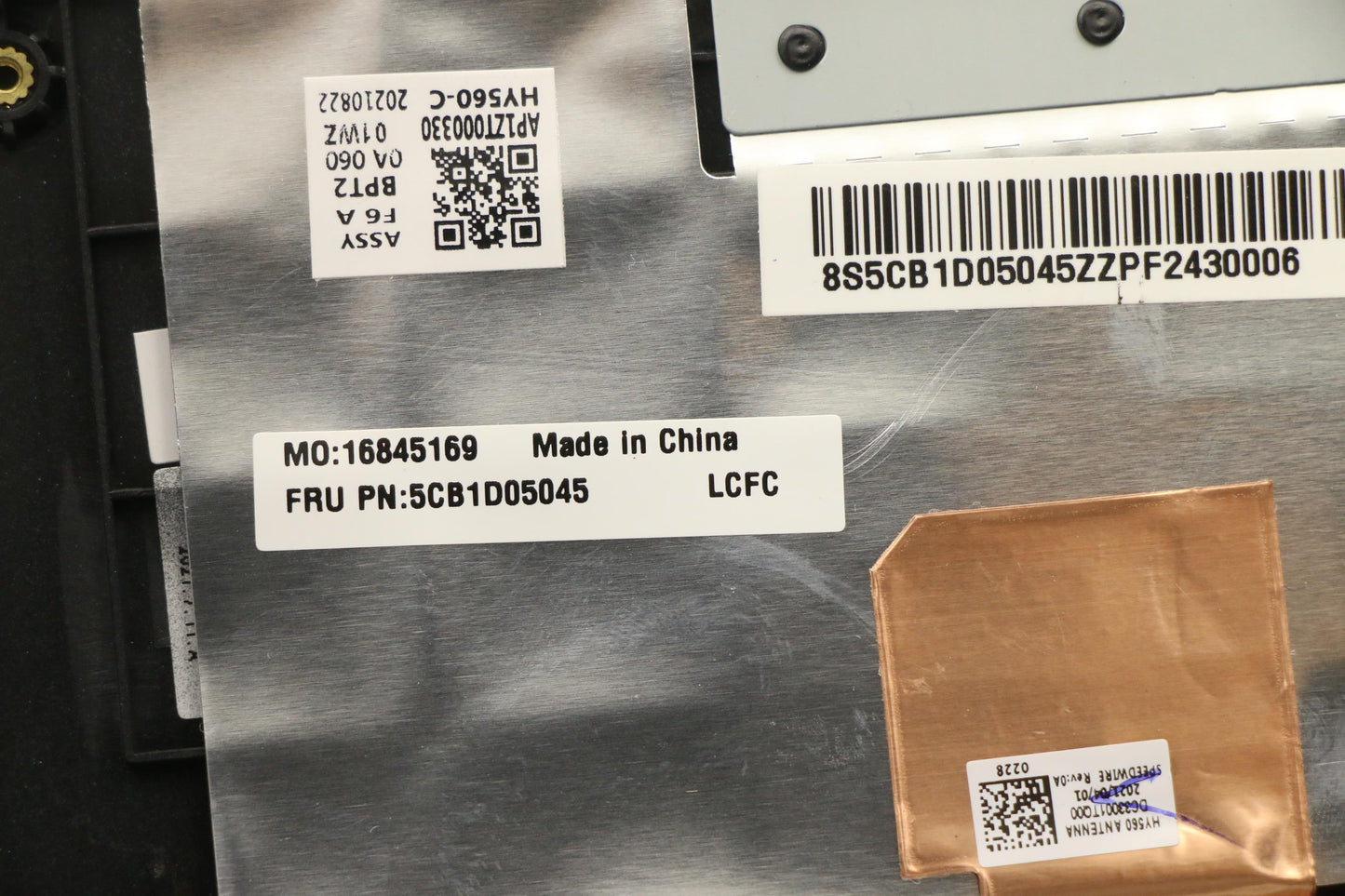 Lenovo Cover Upper Case Asm_Rus L82Jh - 5CB1D05045
