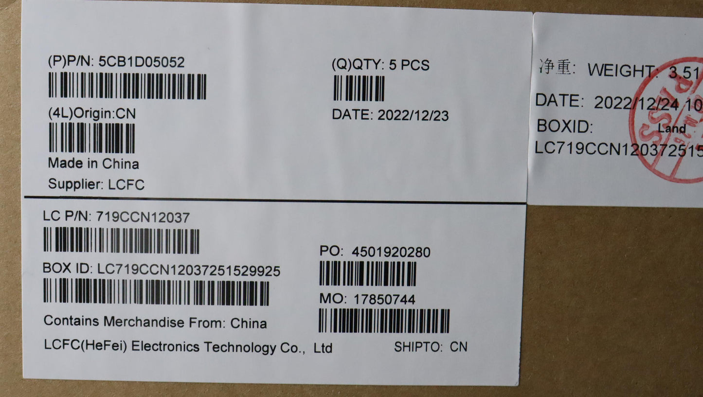 Lenovo Cover Upper Case Asm_Ukr L82Jh - 5CB1D05052
