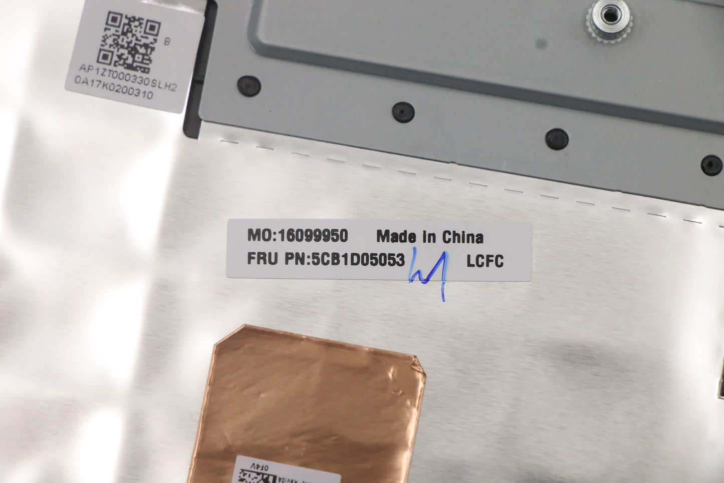 Lenovo Cover Upper Case Asm_Ara L82Jh - 5CB1D05053