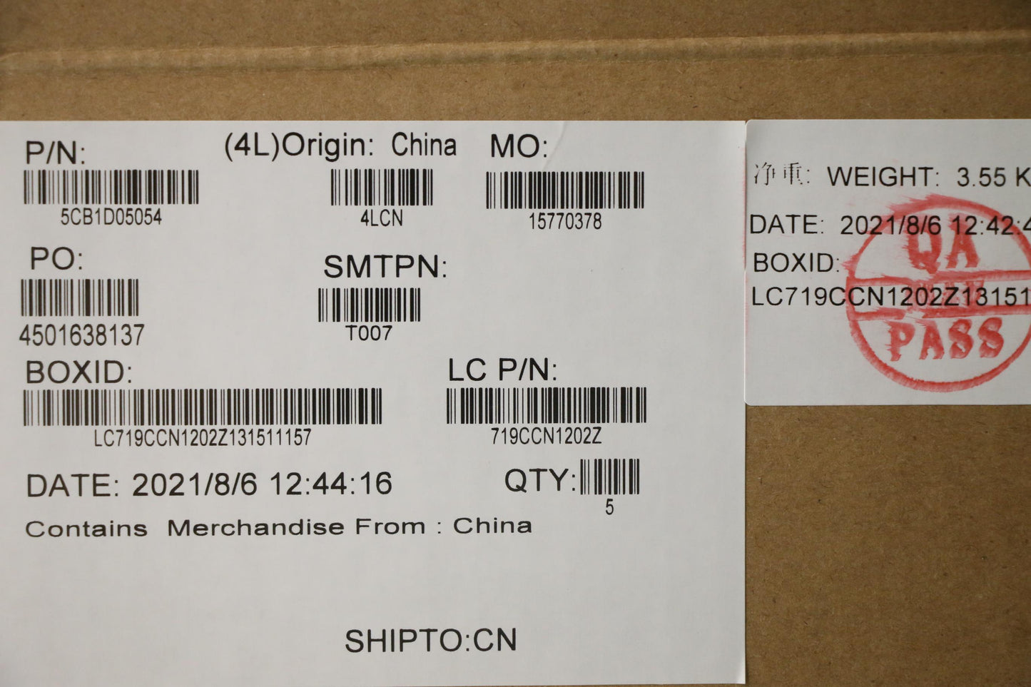 Lenovo Cover Upper Case Asm_Bel L82Jh - 5CB1D05054