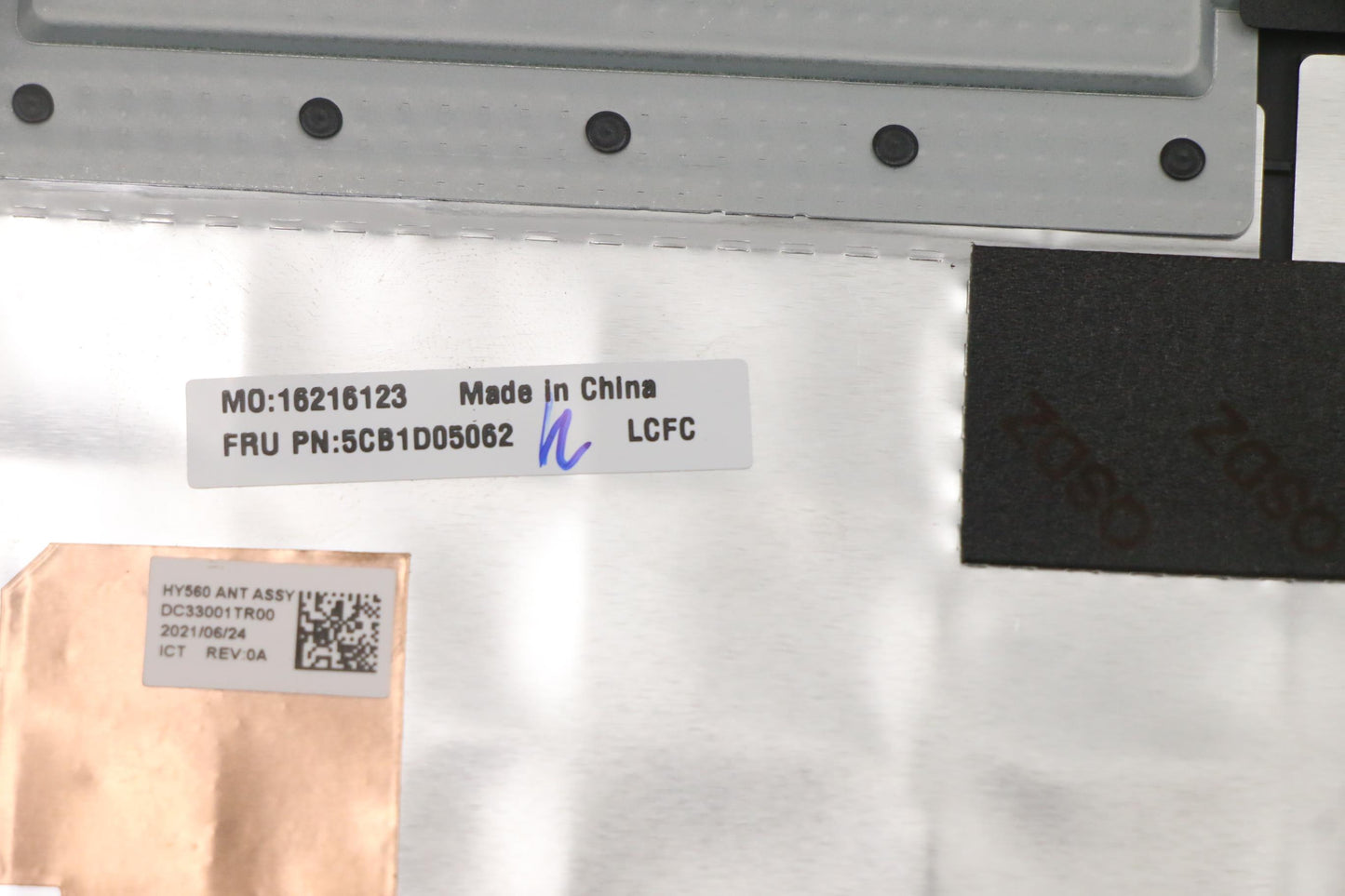 Lenovo Cover Upper Case Asm_Usa Eng L - 5CB1D05062