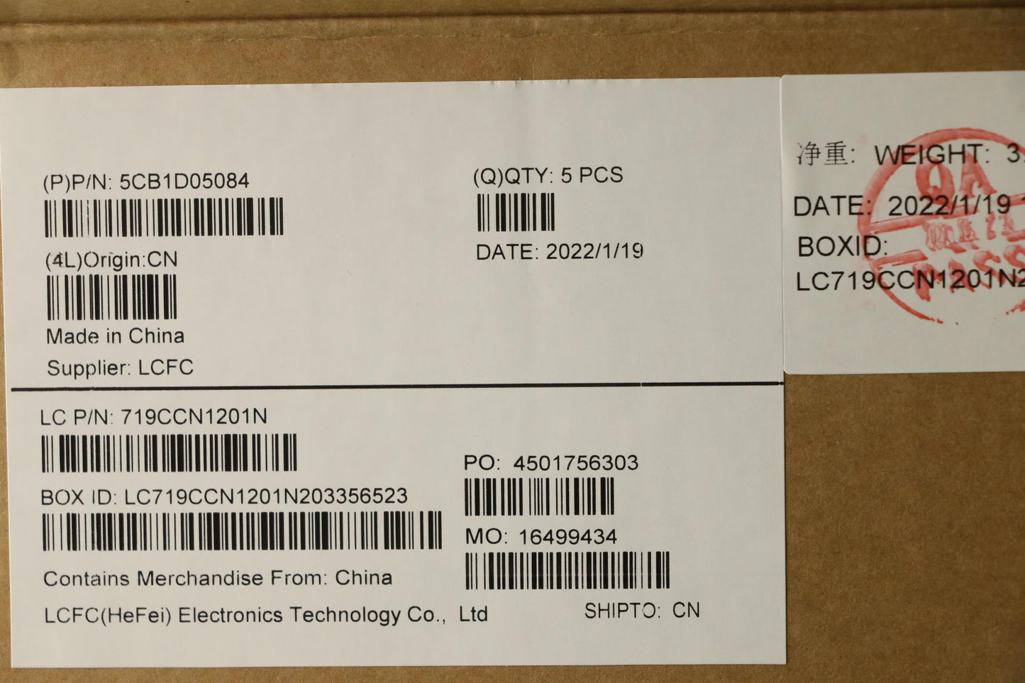Lenovo Cover Upper Case Asm_Ukr L82Jh - 5CB1D05084