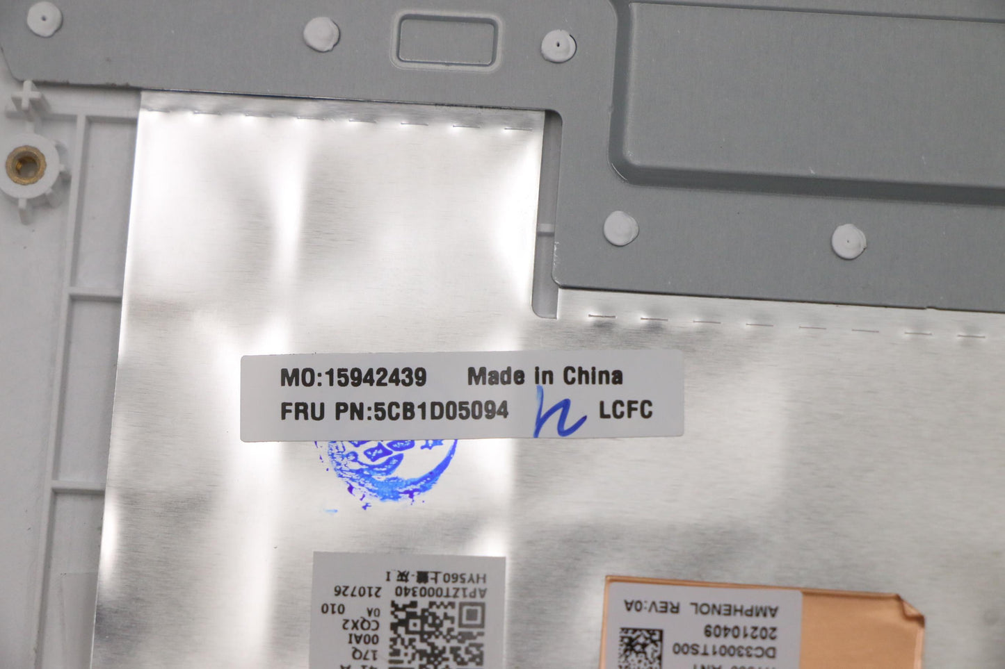 Lenovo Cover Upper Case Asm_Usa Eng L - 5CB1D05094