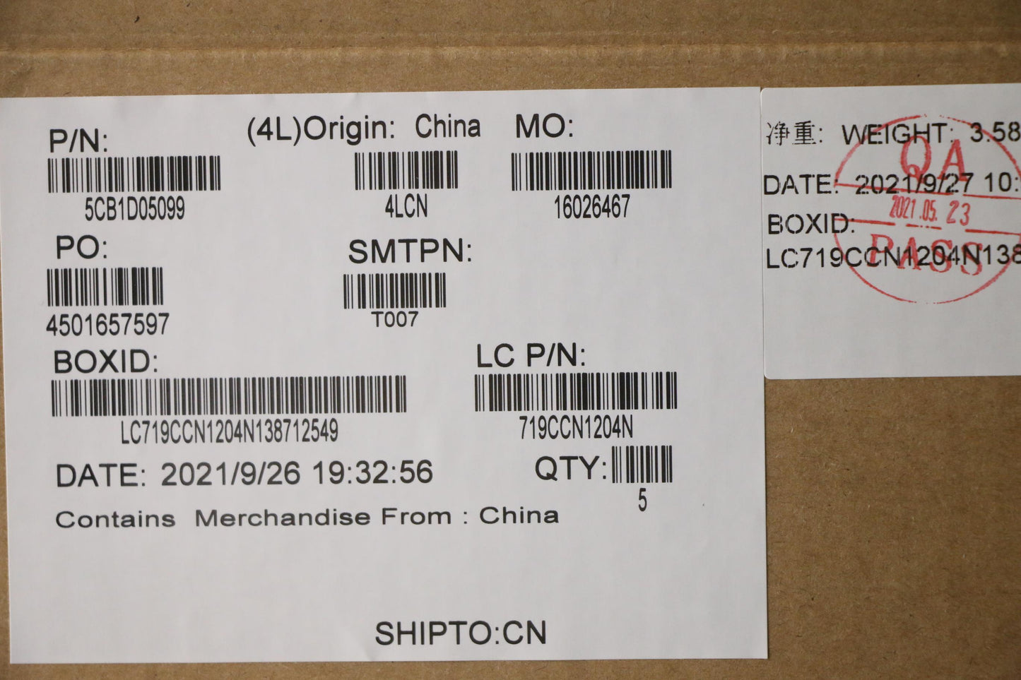 Lenovo Cover Upper Case Asm_Hbw L82Jh - 5CB1D05099