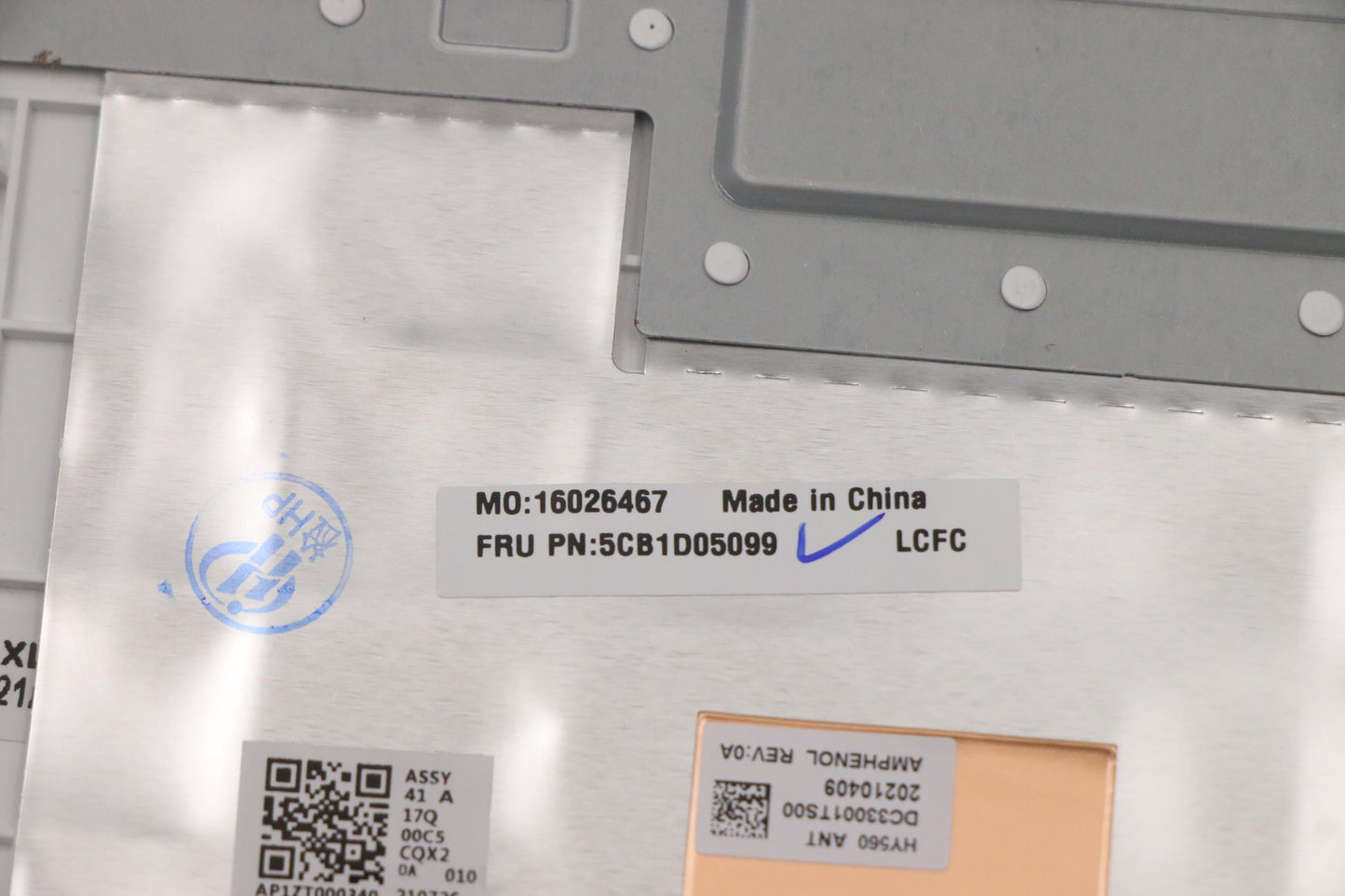 Lenovo Cover Upper Case Asm_Hbw L82Jh - 5CB1D05099