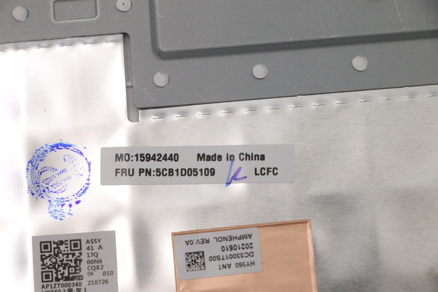 Lenovo Cover Upper Case Asm_Rus L82Jh - 5CB1D05109