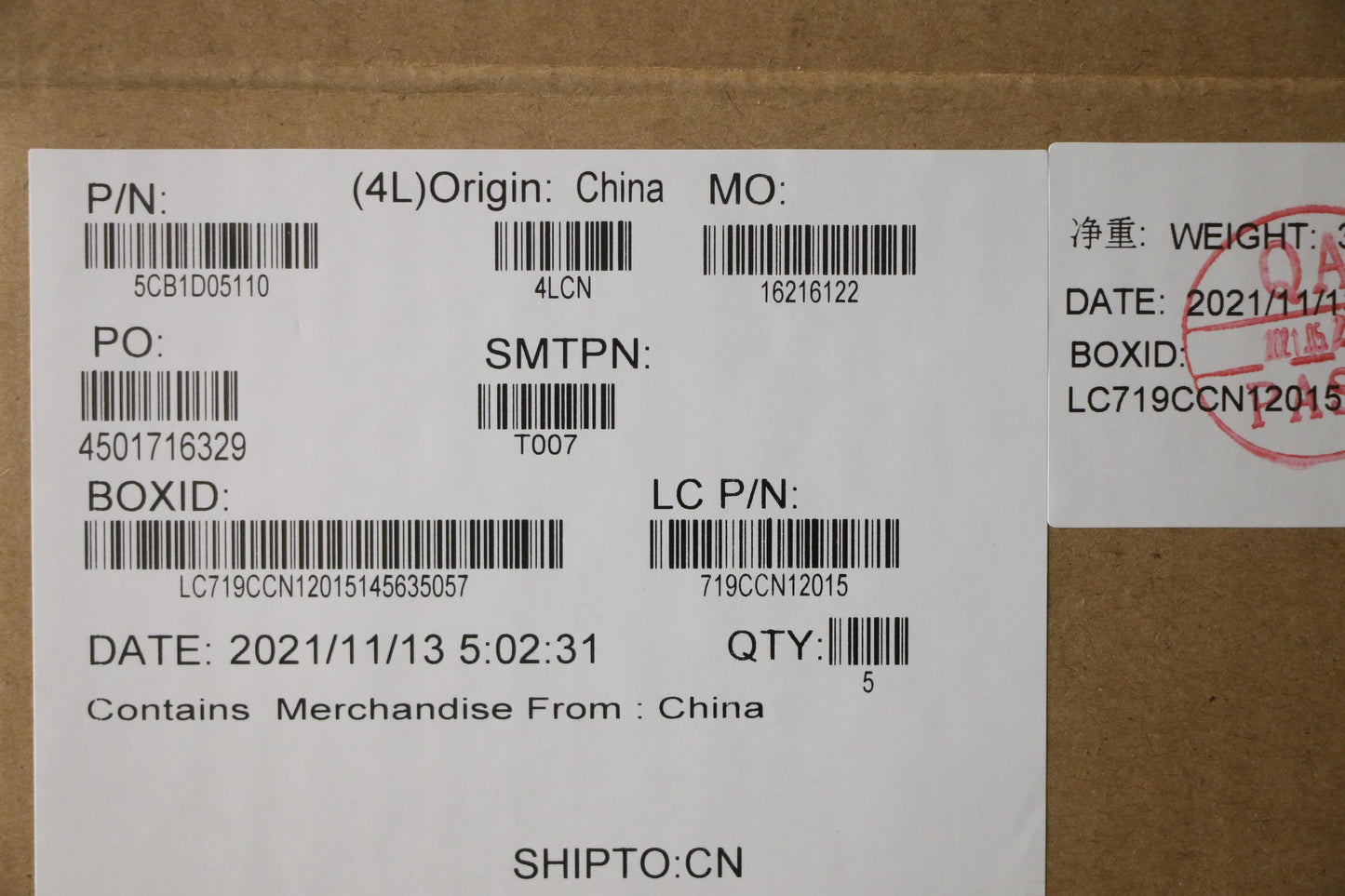 Lenovo Cover Upper Case Asm_Slv L82Jh - 5CB1D05110