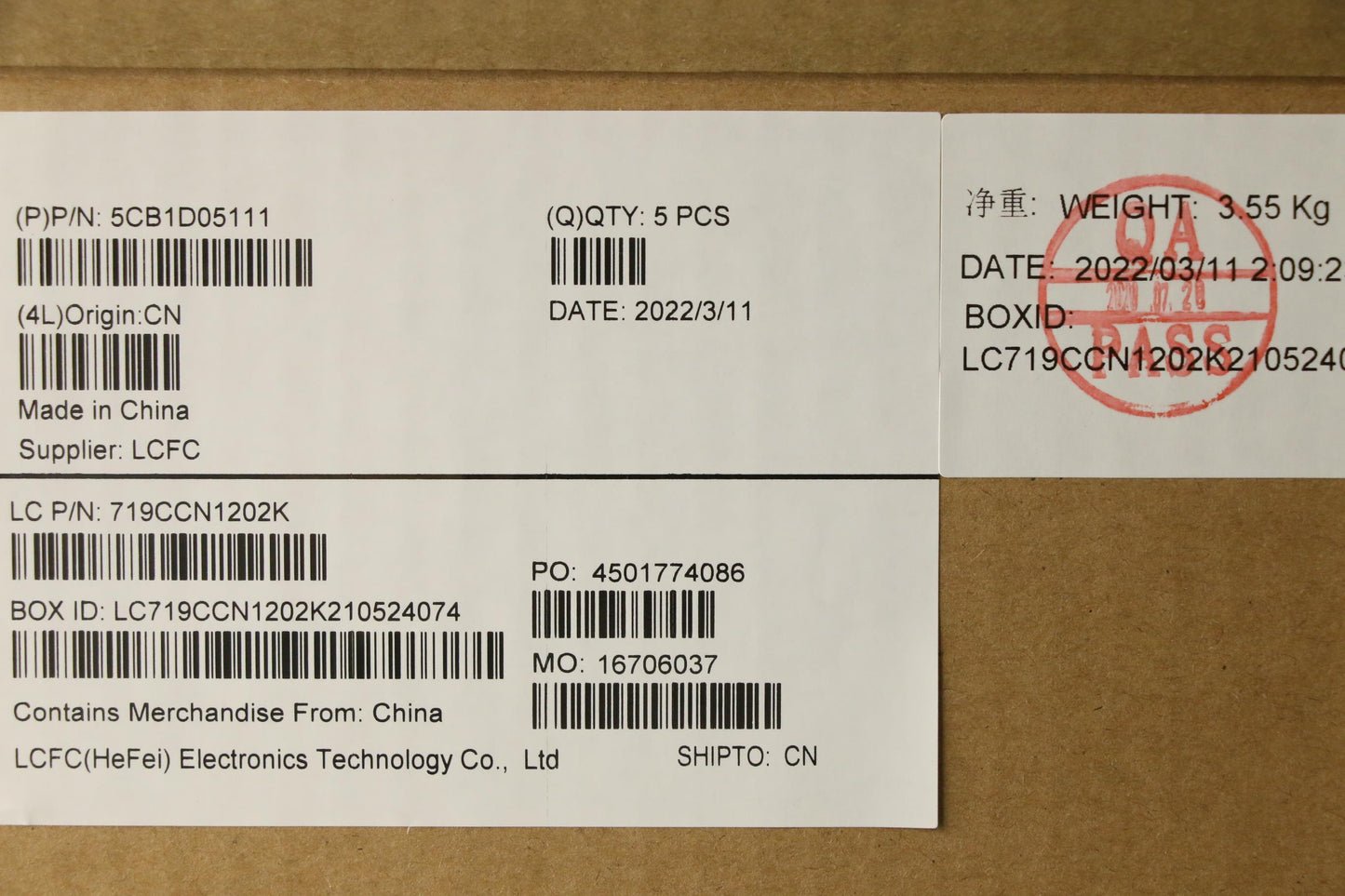 Lenovo Cover Upper Case Asm_Spa L82Jh - 5CB1D05111