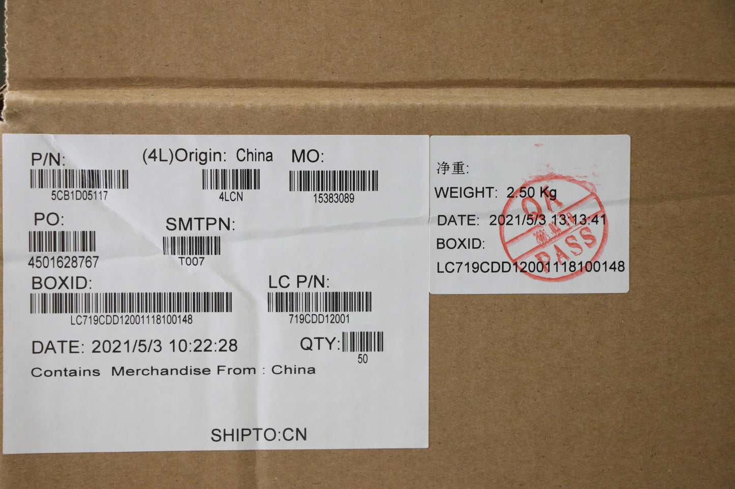 Lenovo Strip Cover - 5CB1D05117