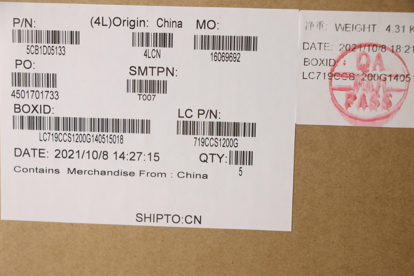 Lenovo Cover Upper Case Asm_Spa L82K6 - 5CB1D05133