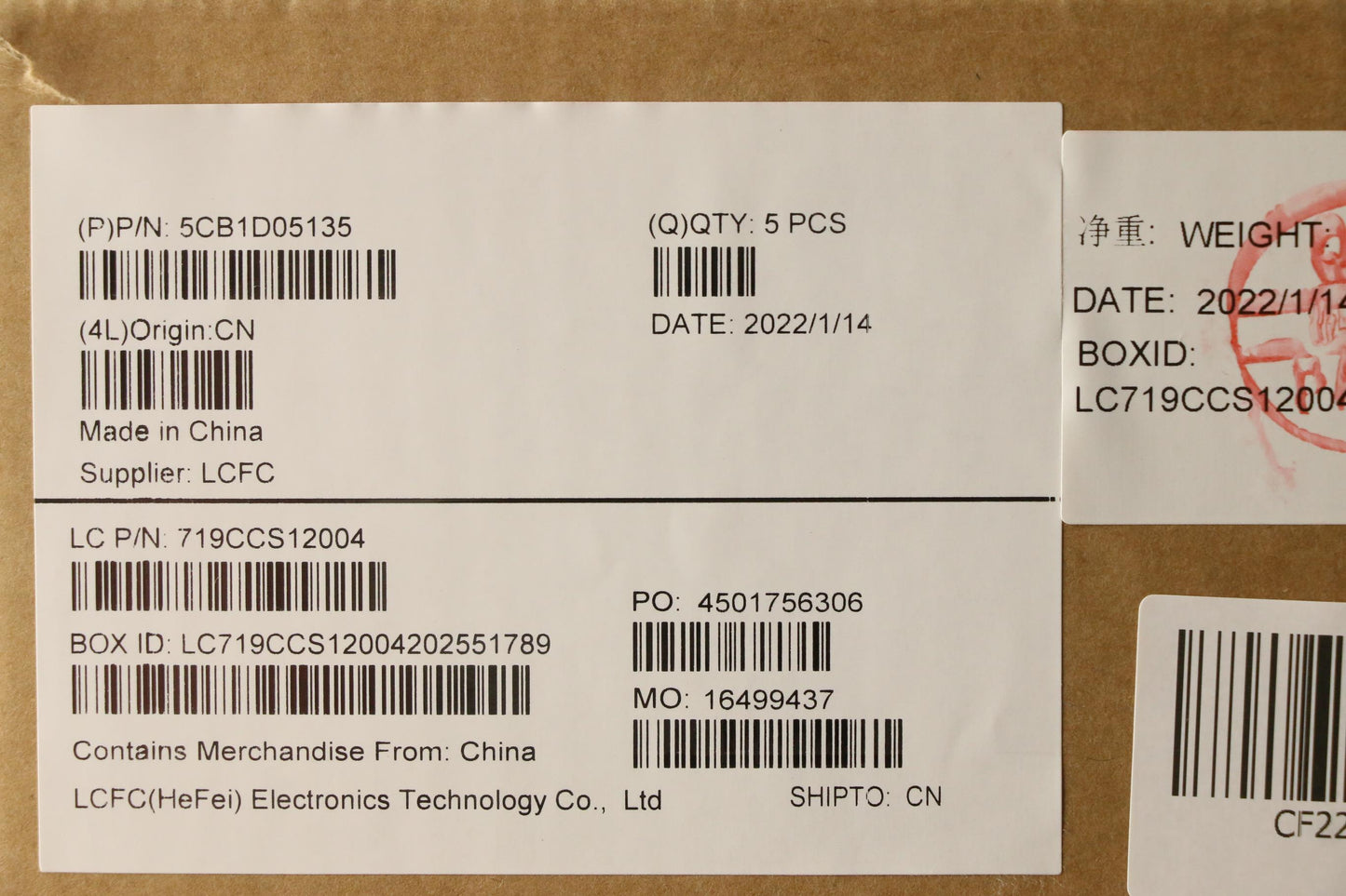 Lenovo Cover Upper Case Asm_Tc L82K6 - 5CB1D05135
