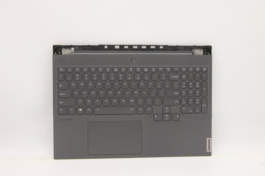 Lenovo C-Cover with keyboard, USA English, Grey, Backlight - 5CB1D05147