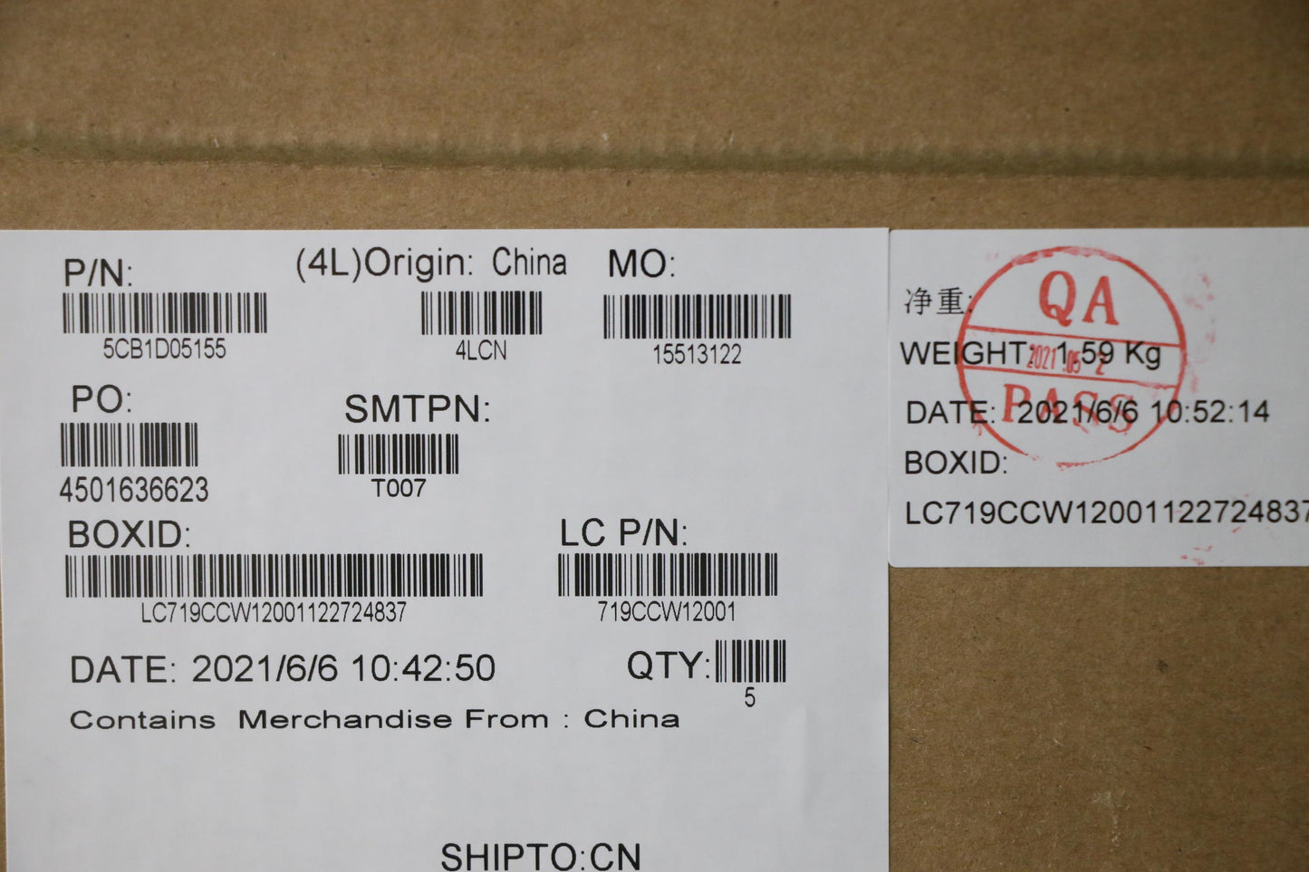 Lenovo Cover Lcd Cover L82N3 Blue - 5CB1D05155