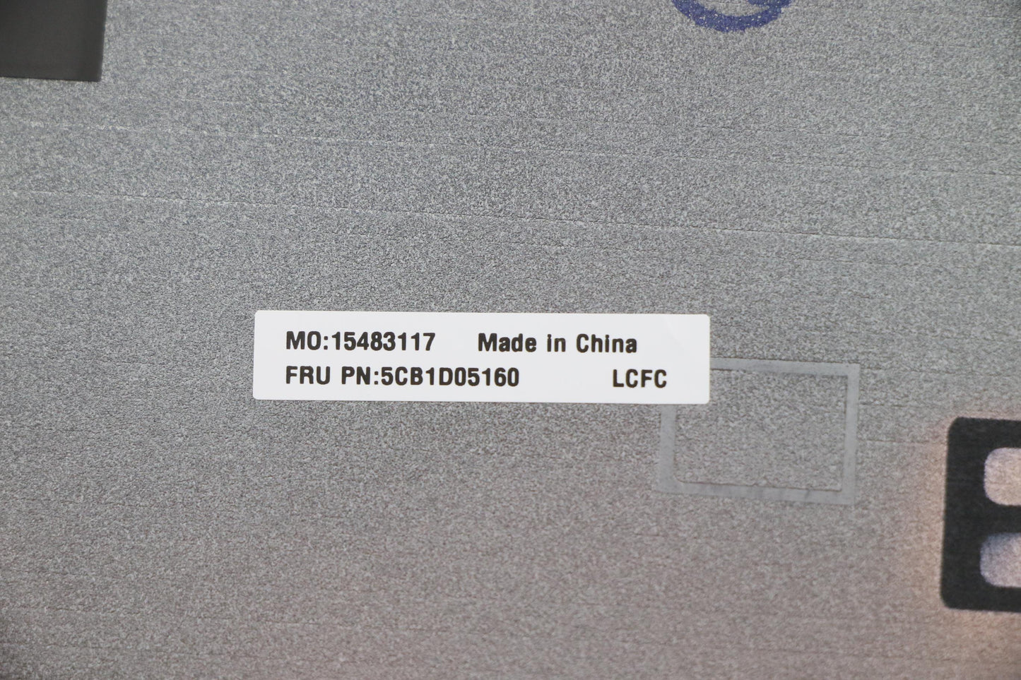 Lenovo Cover Lower Case L 82N3 Blue - 5CB1D05160