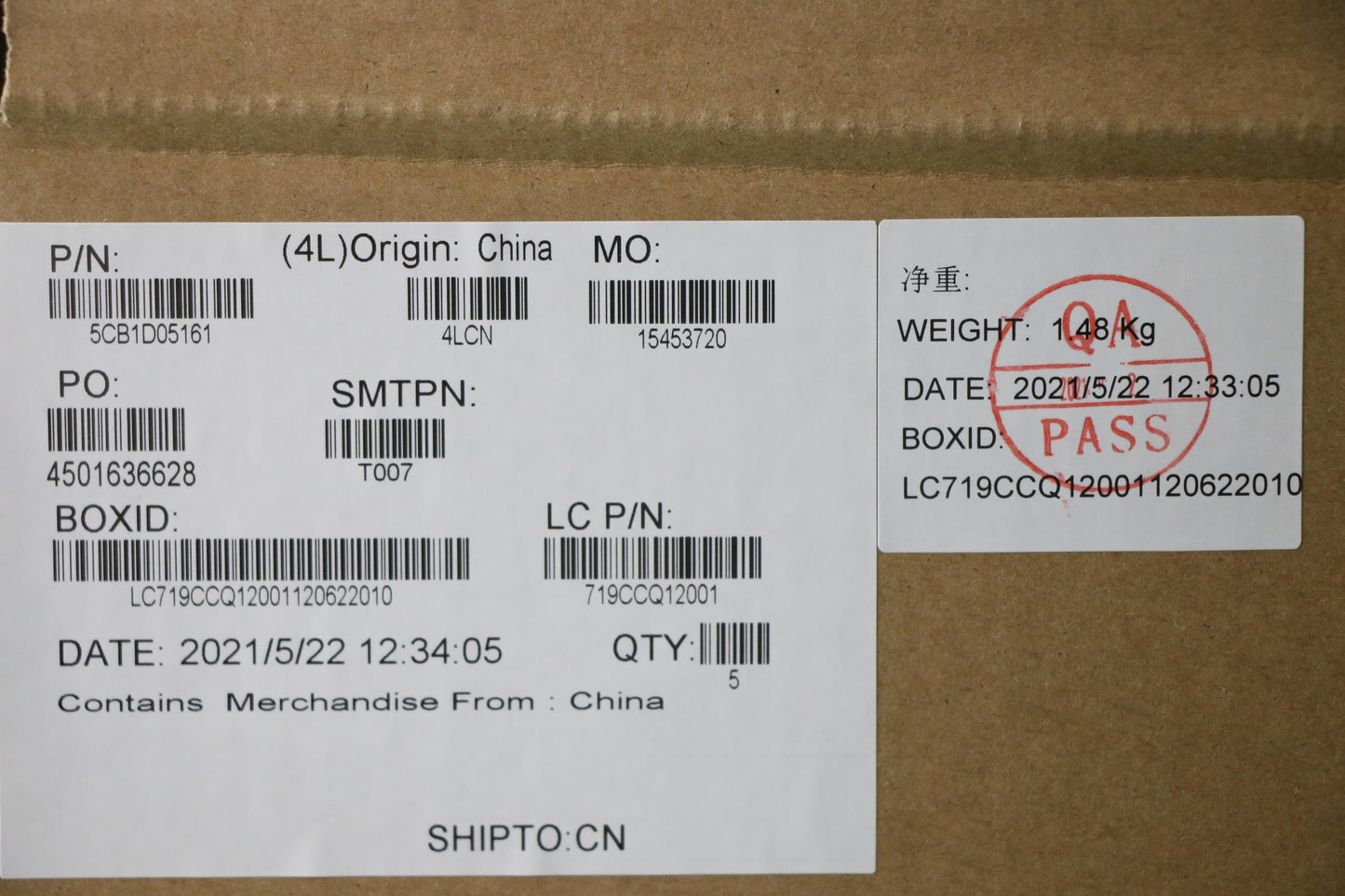 Lenovo Cover Lower Case L 82N3 Gy - 5CB1D05161