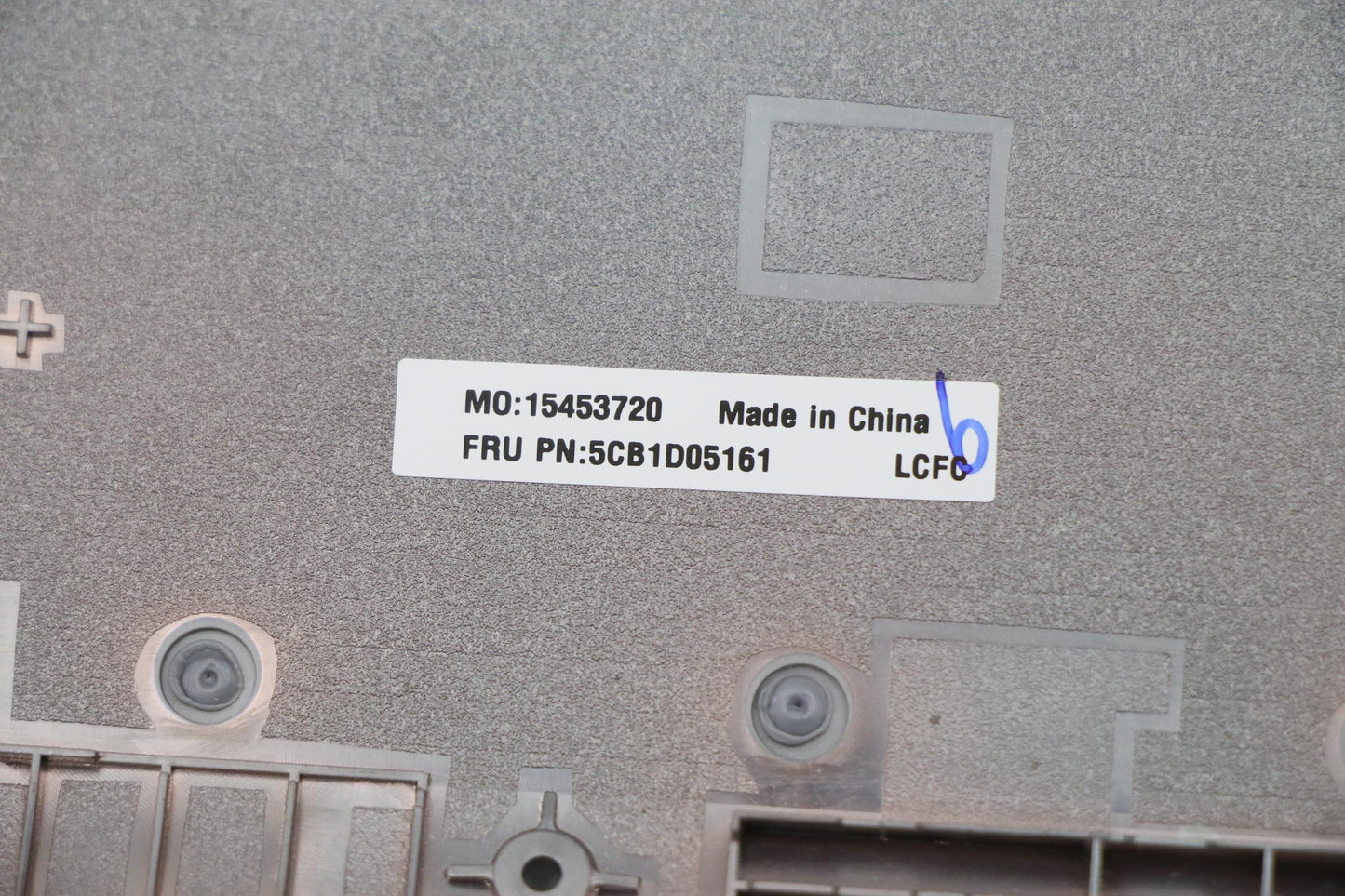 Lenovo Cover Lower Case L 82N3 Gy - 5CB1D05161
