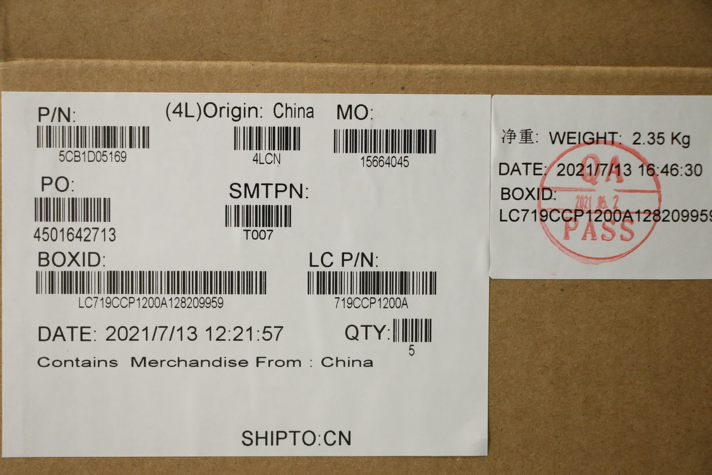 Lenovo Cover Upper Case Asm_Ita L82N3 - 5CB1D05169