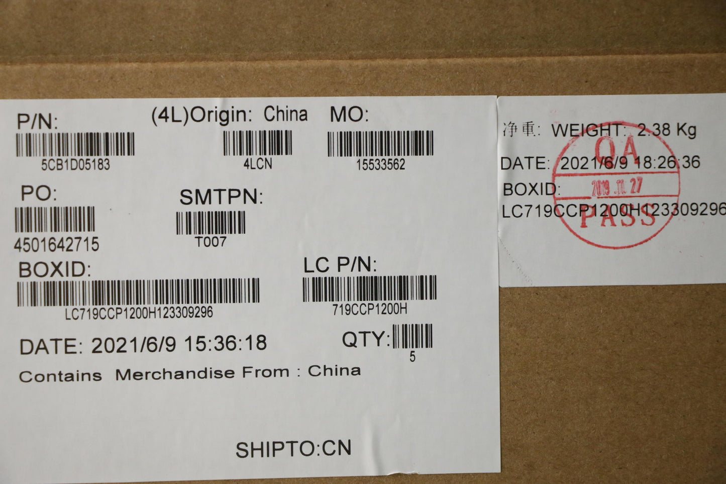 Lenovo Cover Upper Case Asm_Ger L82N3 - 5CB1D05183
