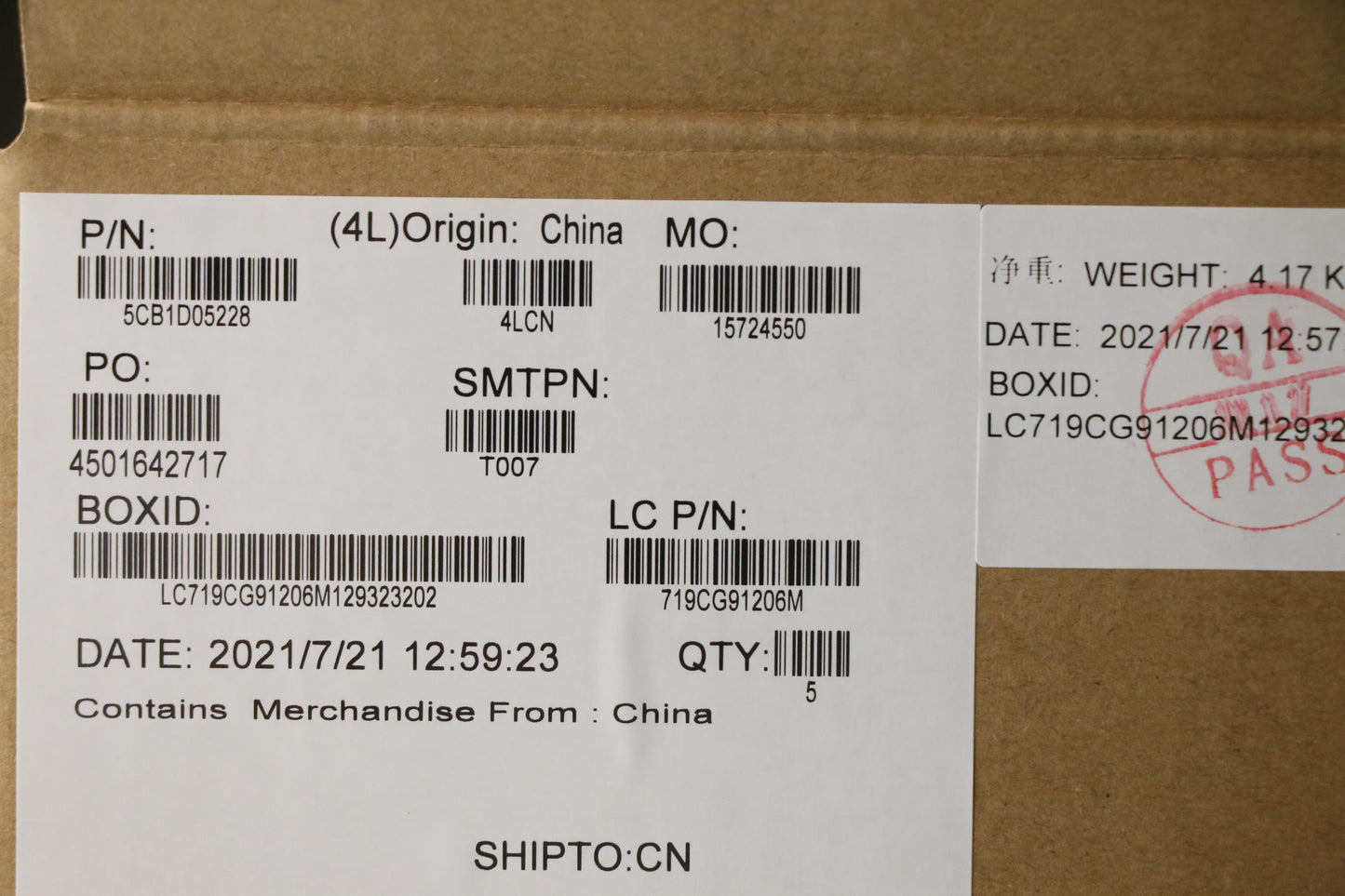 Lenovo Cover Upper Case Asm_Ara L82Jd - 5CB1D05228