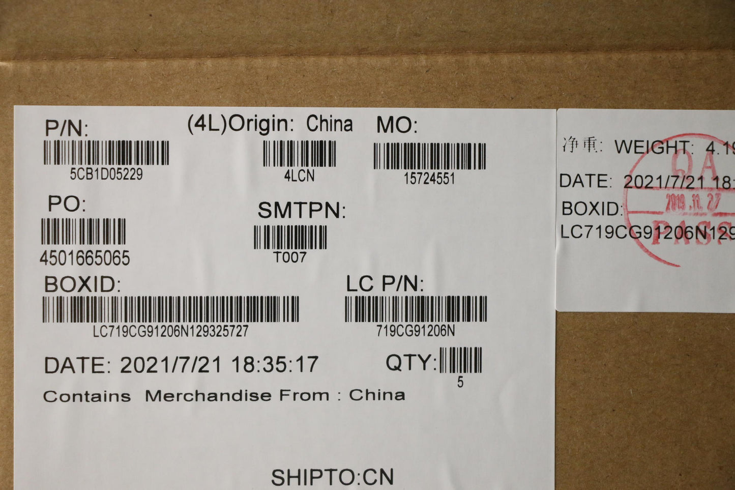 Lenovo Cover Upper Case Asm_Bel L82Jd - 5CB1D05229