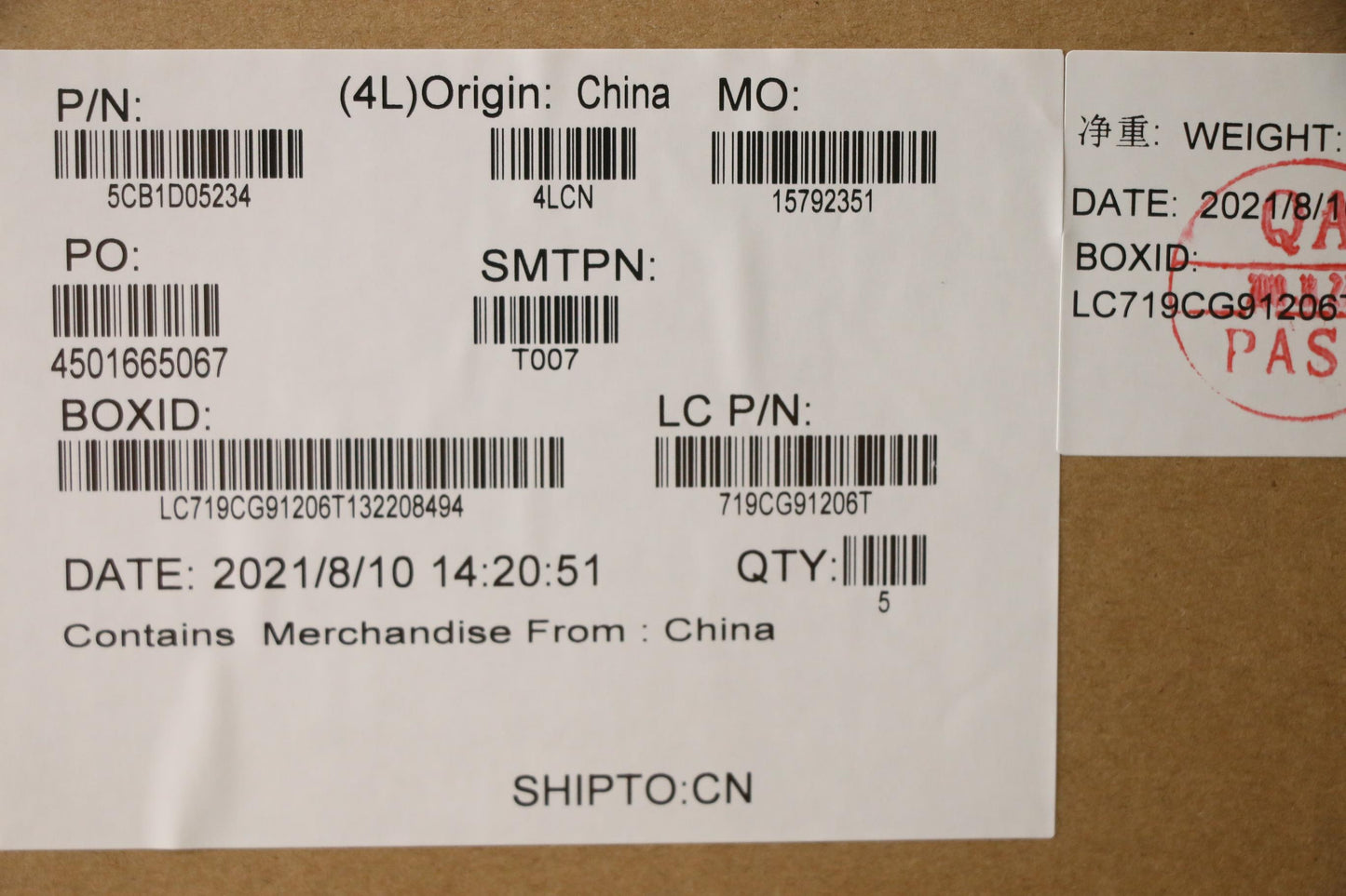 Lenovo Cover Uppercaseasmeuroengl82Jd - 5CB1D05234