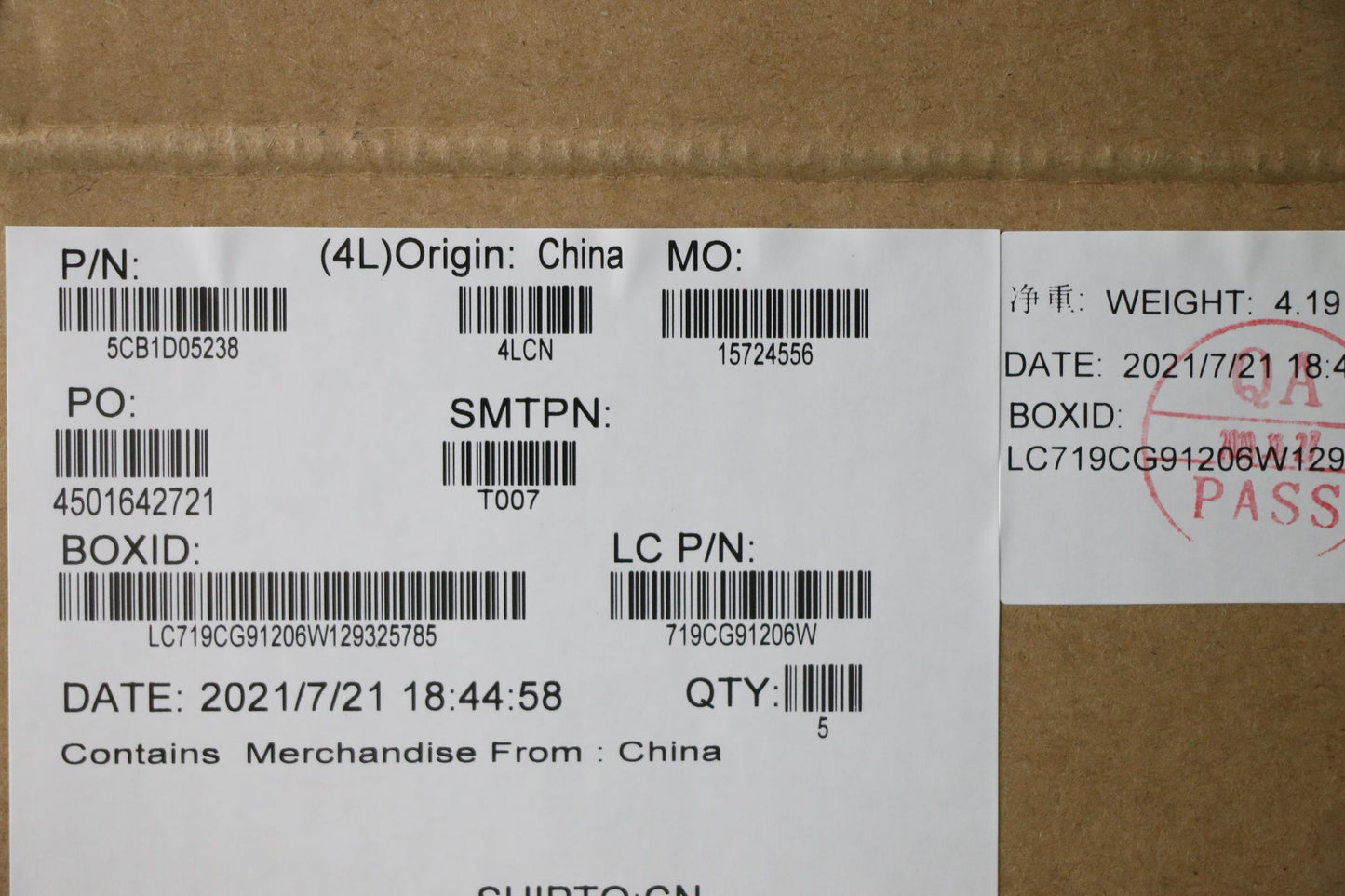 Lenovo Cover Upper Case Asm_Ger L82Jd - 5CB1D05238