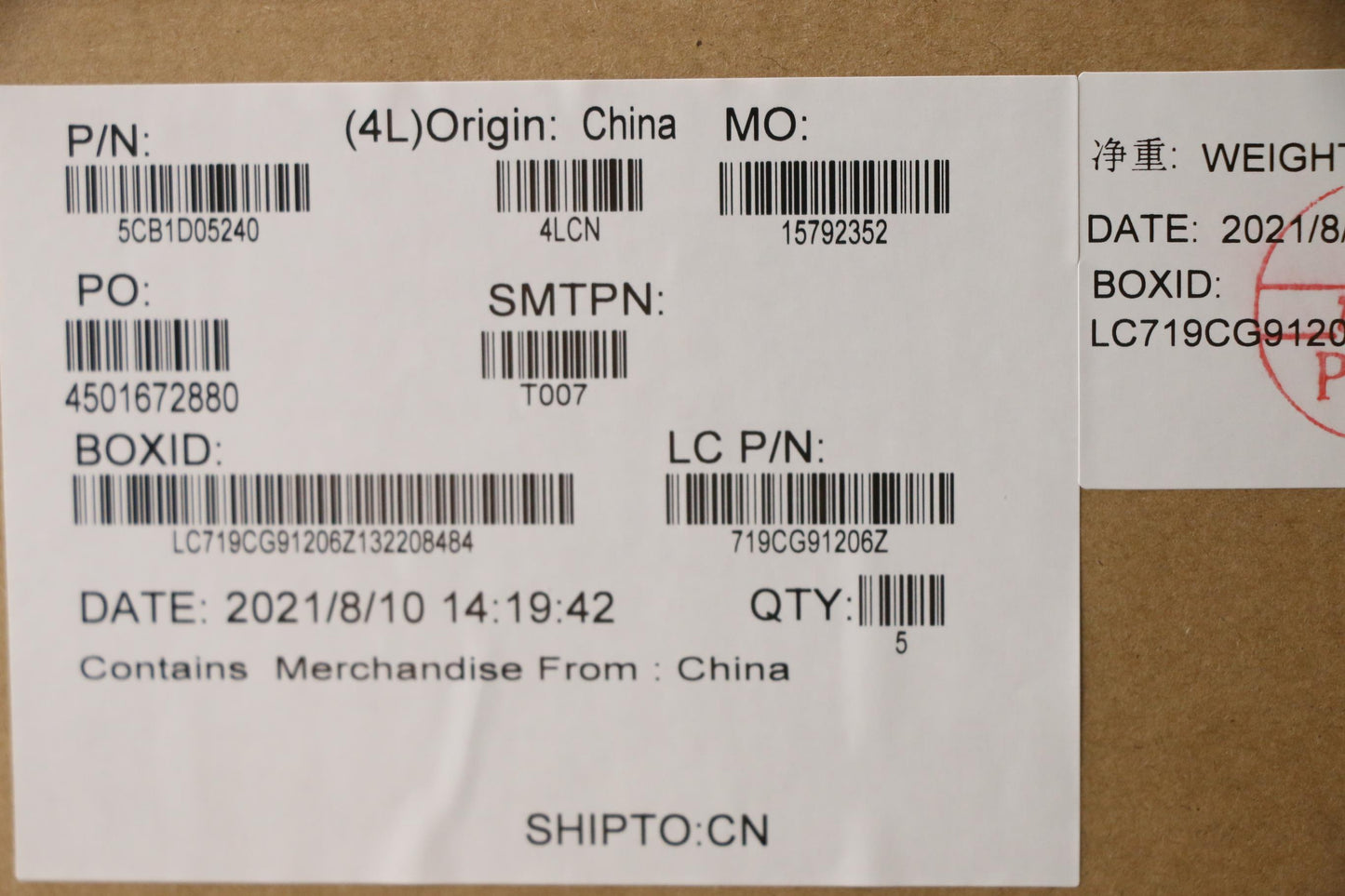 Lenovo Cover Upper Case Asm_Hbw L82Jd - 5CB1D05240