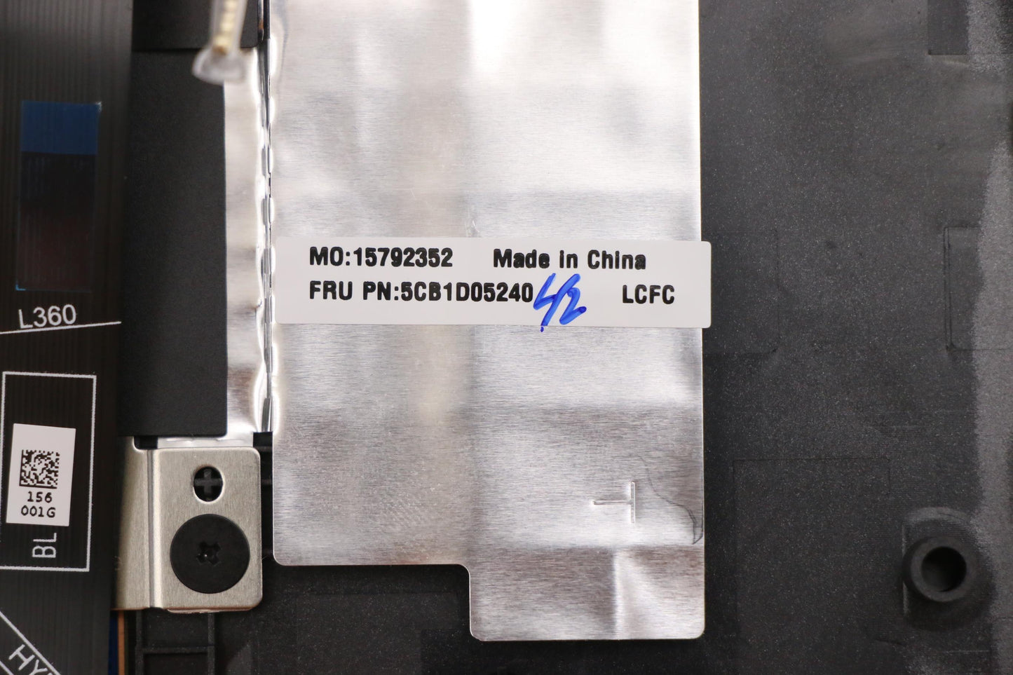 Lenovo Cover Upper Case Asm_Hbw L82Jd - 5CB1D05240