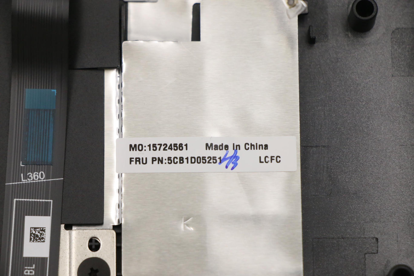 Lenovo Cover Upper Case Asm_Slv L82Jd - 5CB1D05251