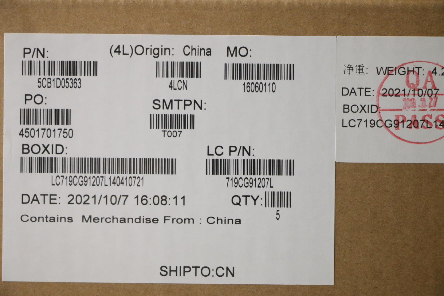 Lenovo Cover Upper Case Asm_Bel L82Jd - 5CB1D05363
