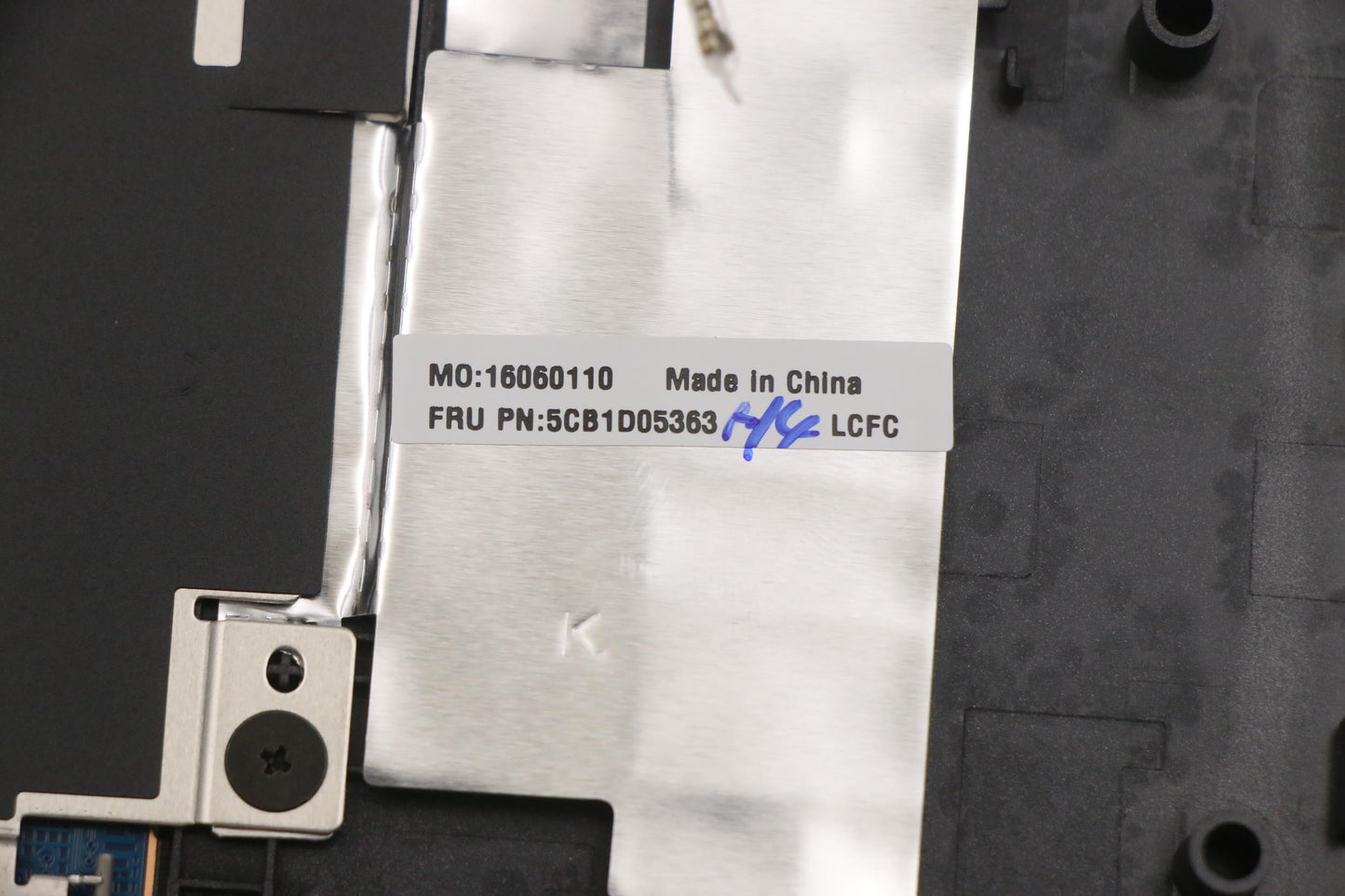Lenovo Cover Upper Case Asm_Bel L82Jd - 5CB1D05363