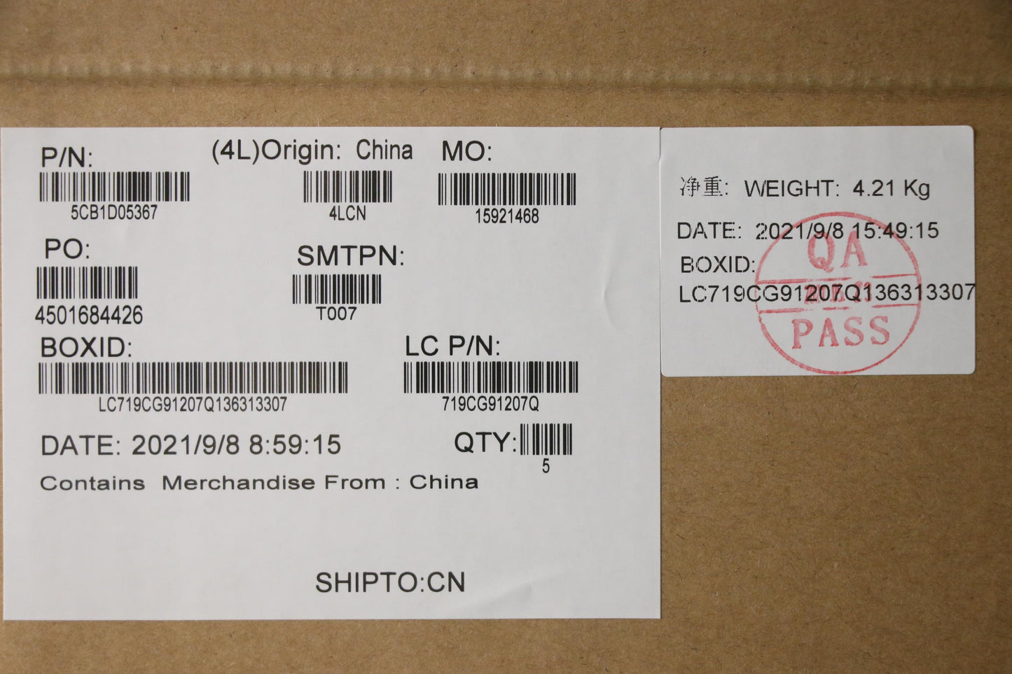Lenovo Cover Upper Case Asm_Eng L82Jd - 5CB1D05367