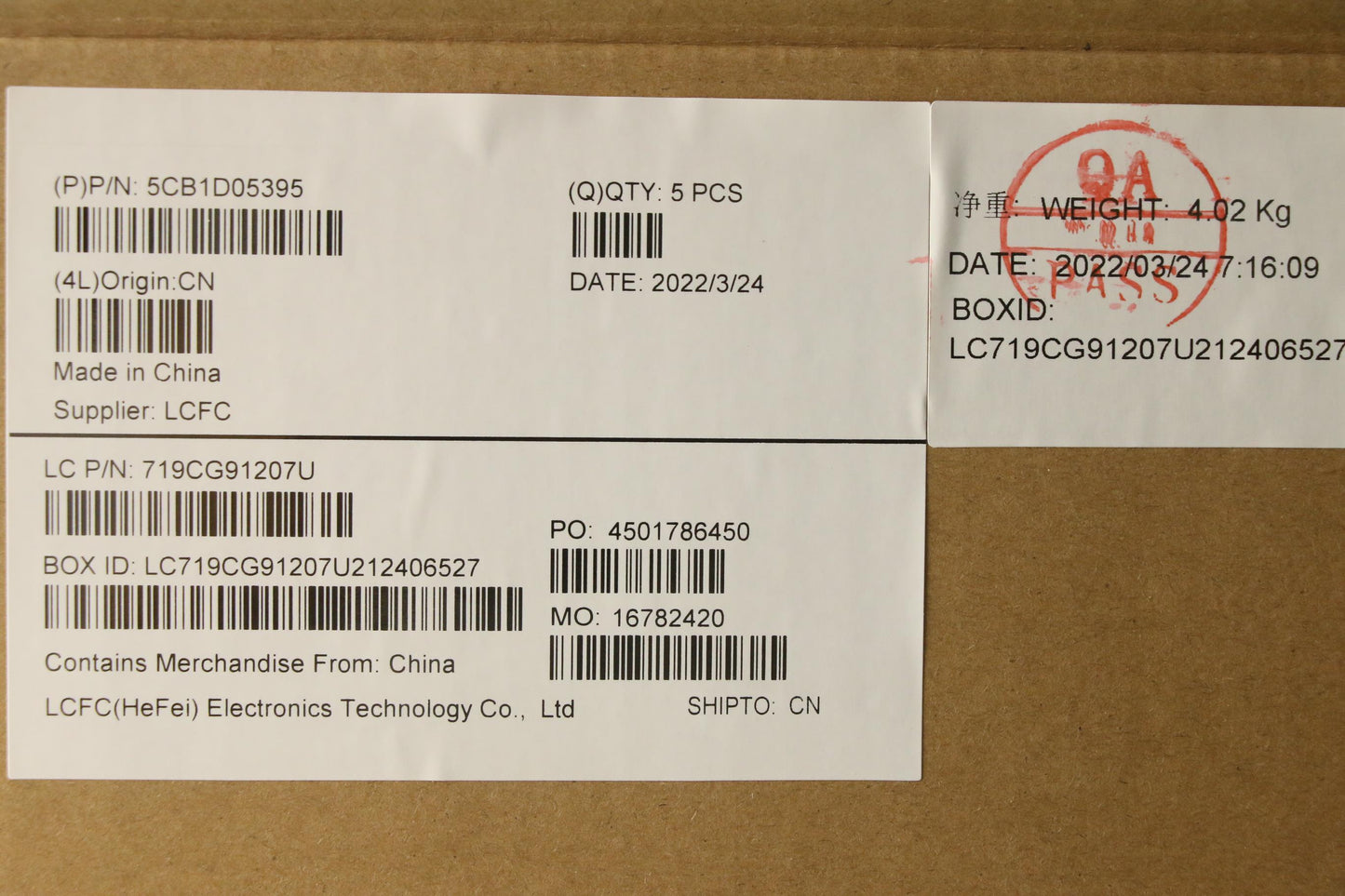Lenovo Cover Uppercaseasm_Fra/Engl82J - 5CB1D05395