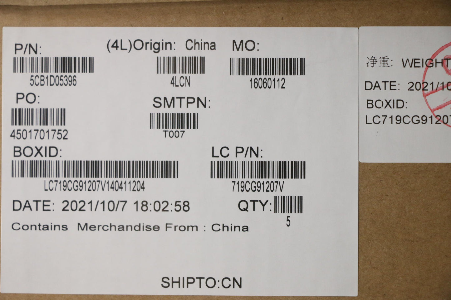 Lenovo Cover Upper Case Asm_Ger L82Jd - 5CB1D05396