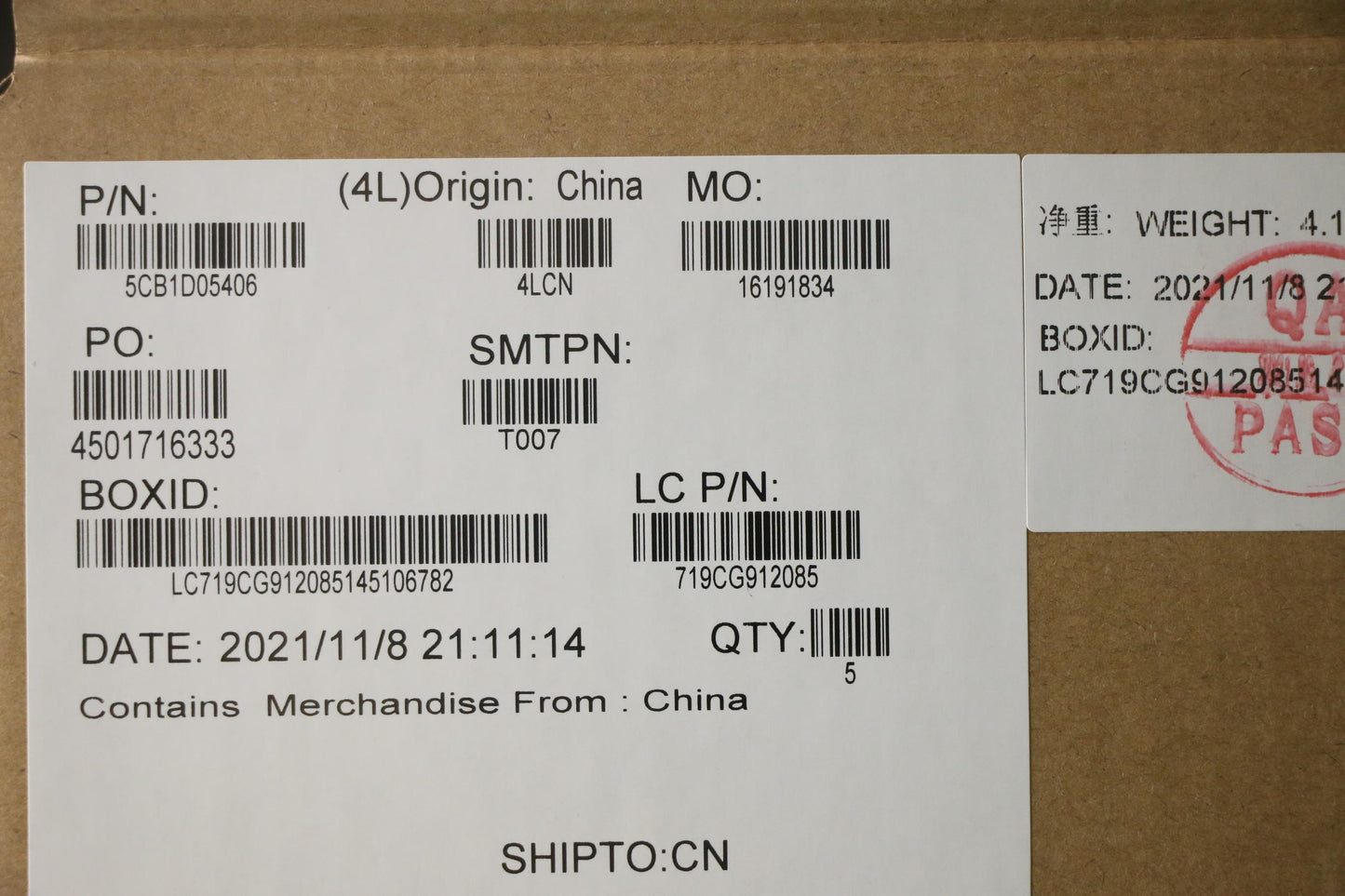 Lenovo Cover Upper Caseasm_Nordicl82J - 5CB1D05406