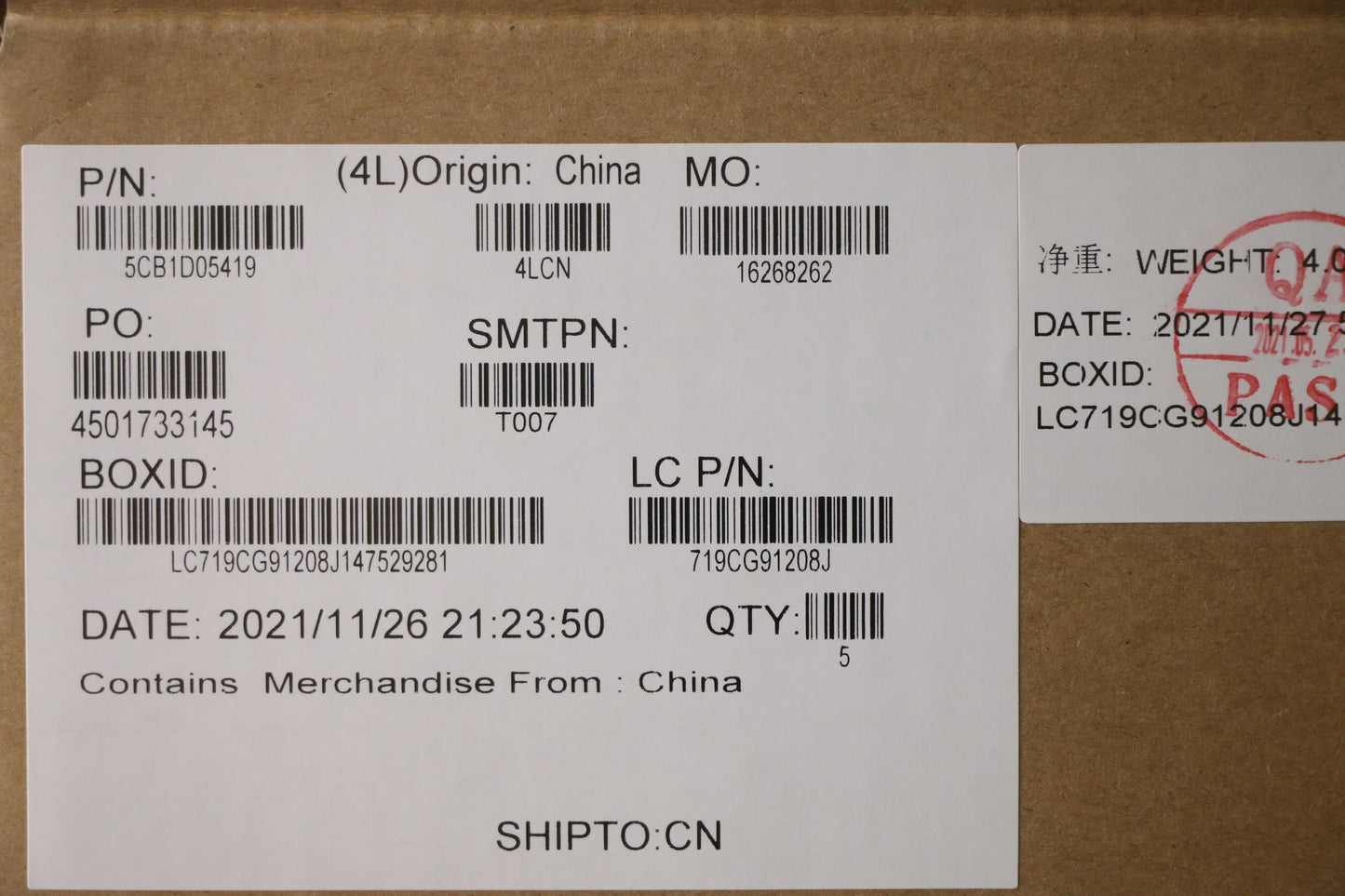 Lenovo Cover Upper Case Asm_Bel L82Jd - 5CB1D05419