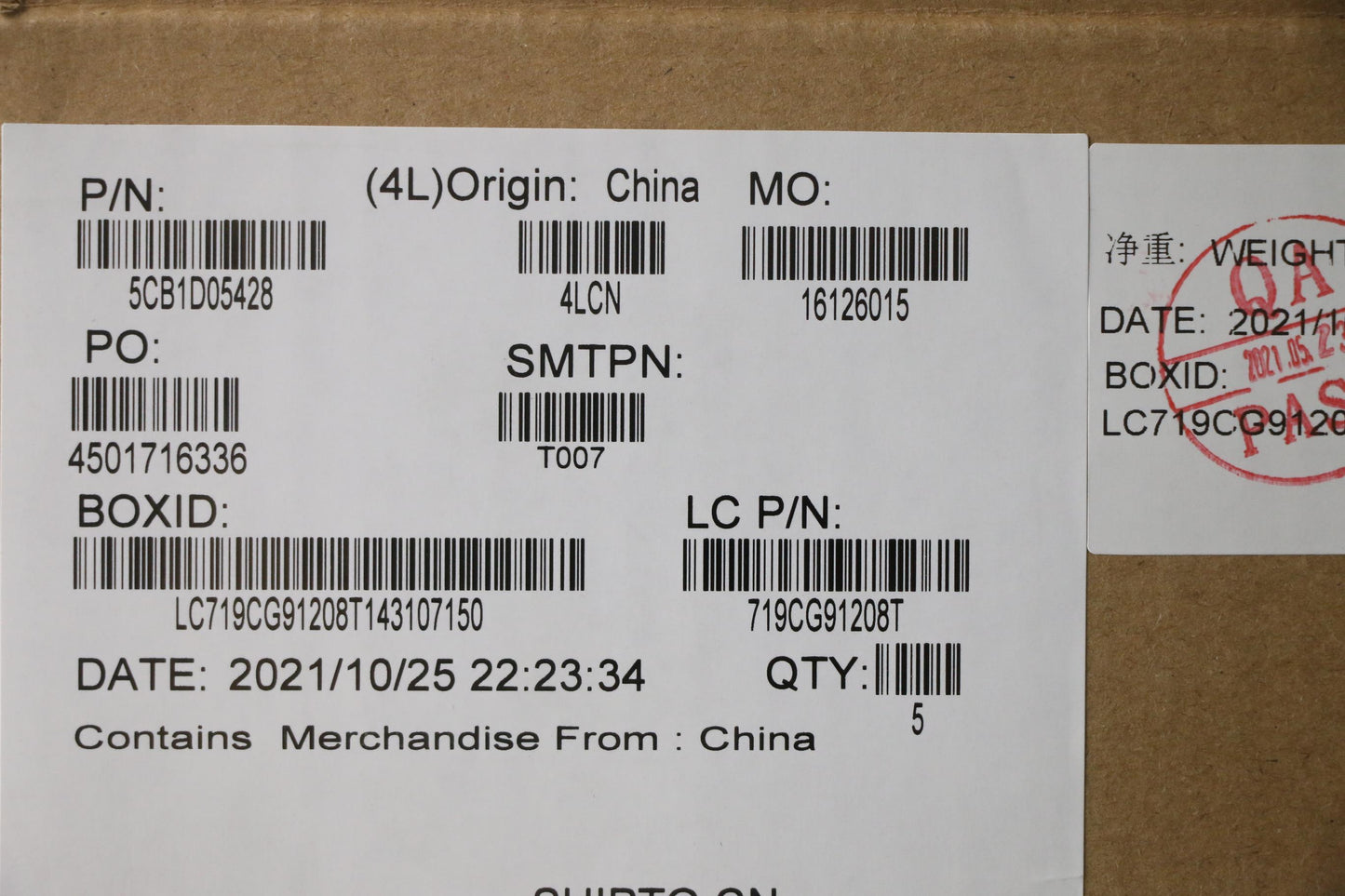 Lenovo Cover Upper Case Asm_Ger L82Jd - 5CB1D05428