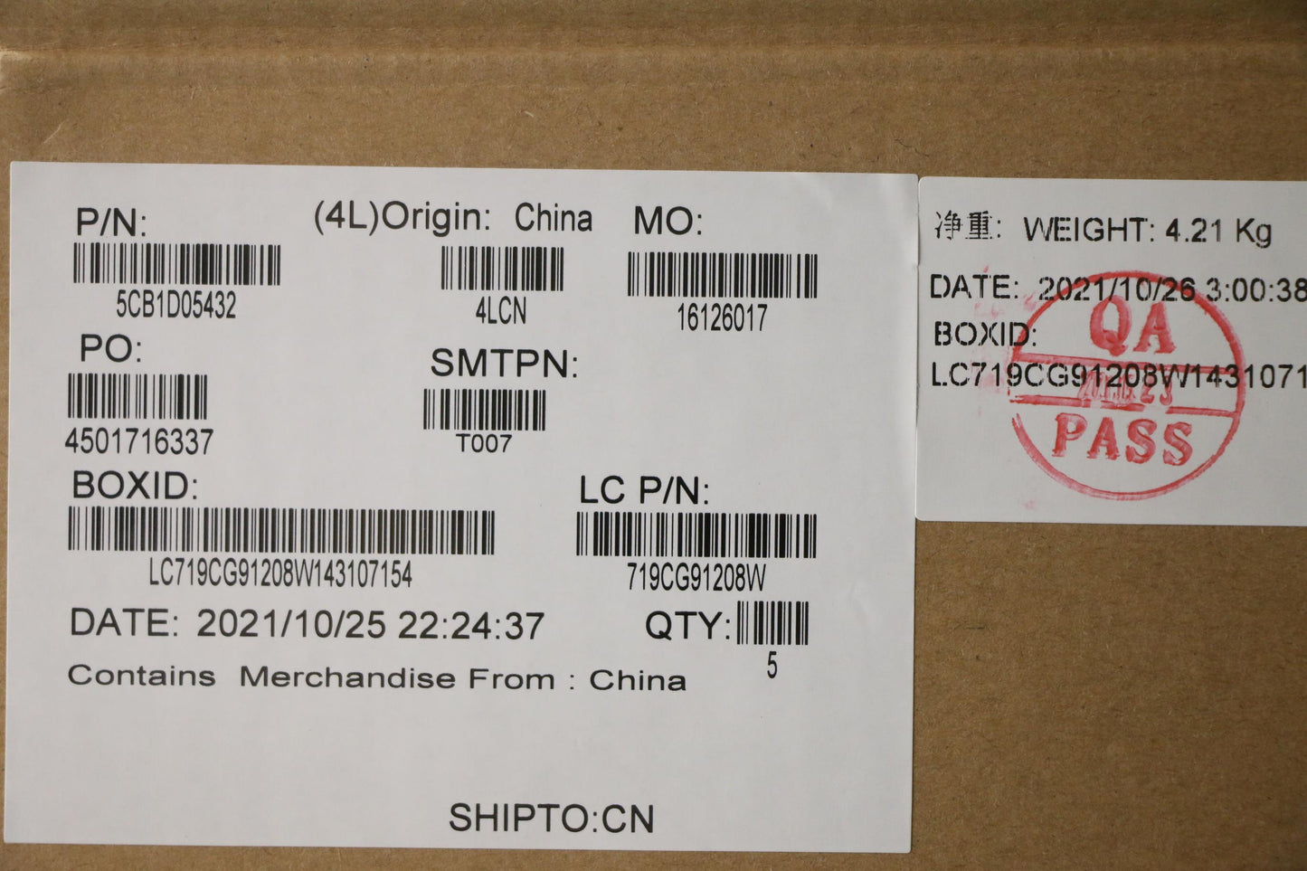 Lenovo Cover Upper Case Asm_Hun L82Jd - 5CB1D05432