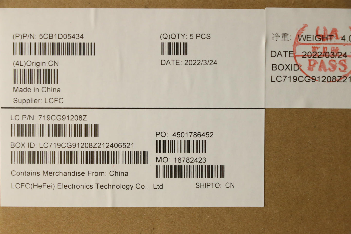 Lenovo Cover Upper Case Asm_Ita L82Jd - 5CB1D05434