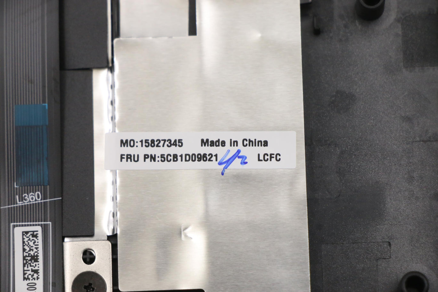Lenovo Cover Upper Case Asm_Eng L82Jf - 5CB1D09621